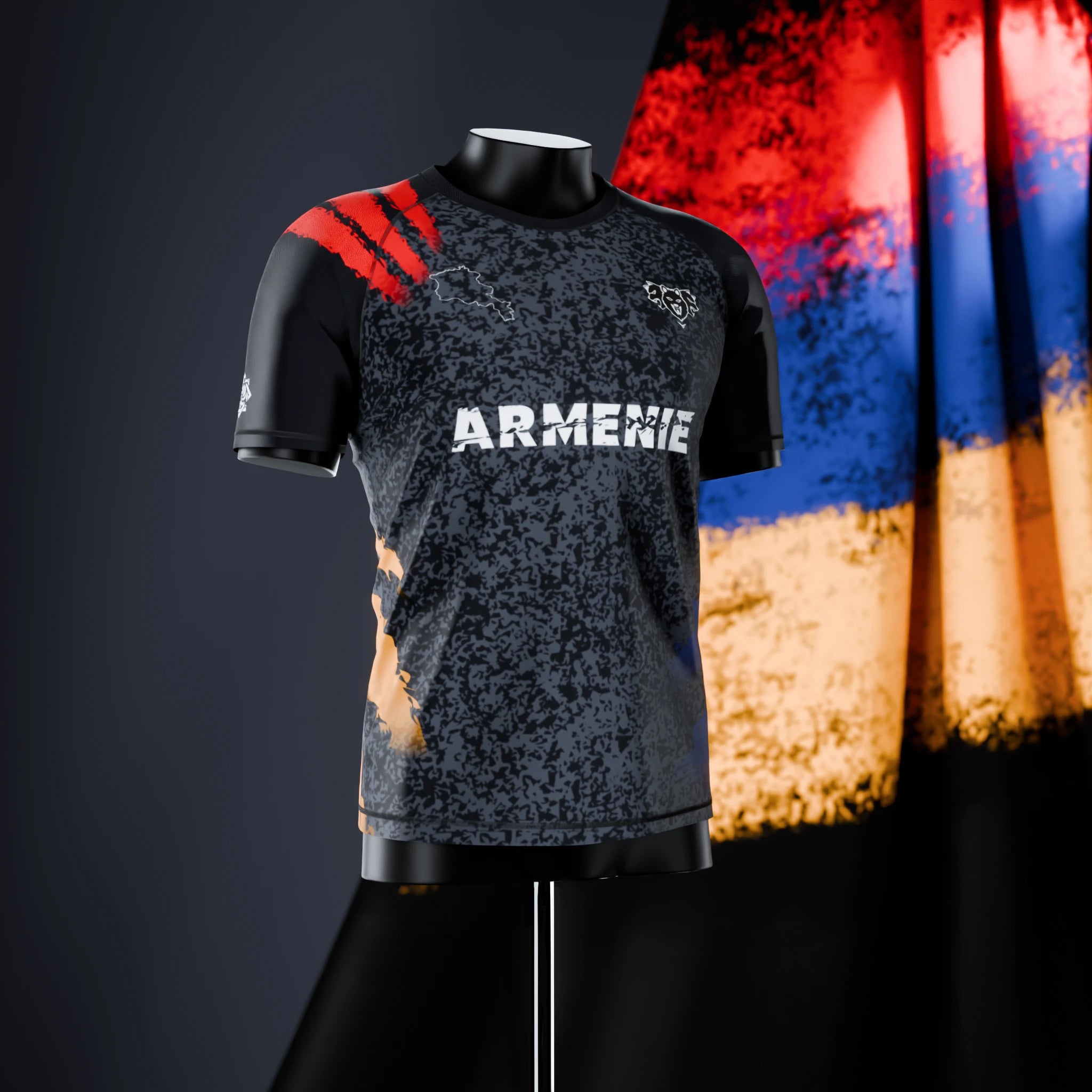 Rashguard à manches courtes - Arménie