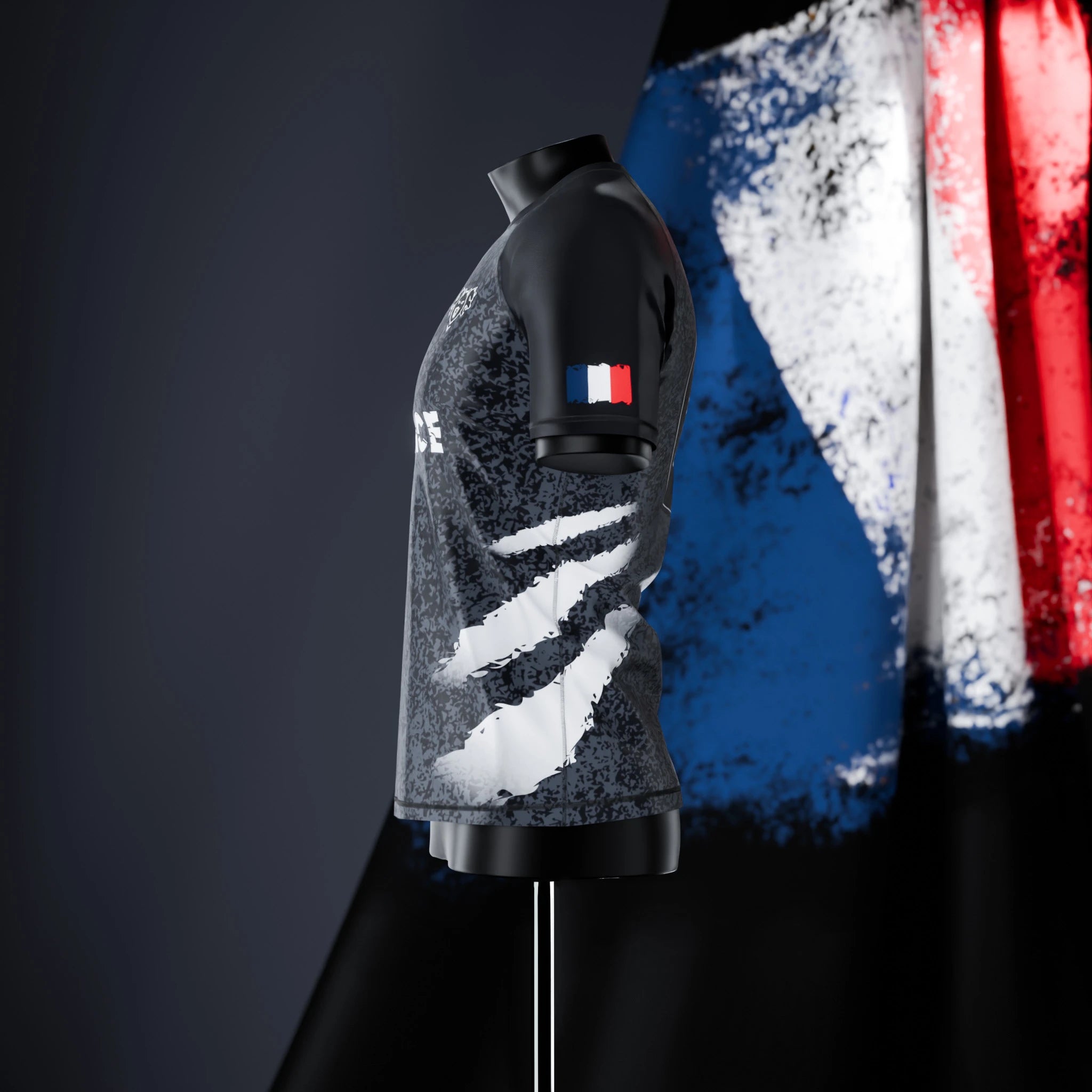 Rashguard à manches courtes - France