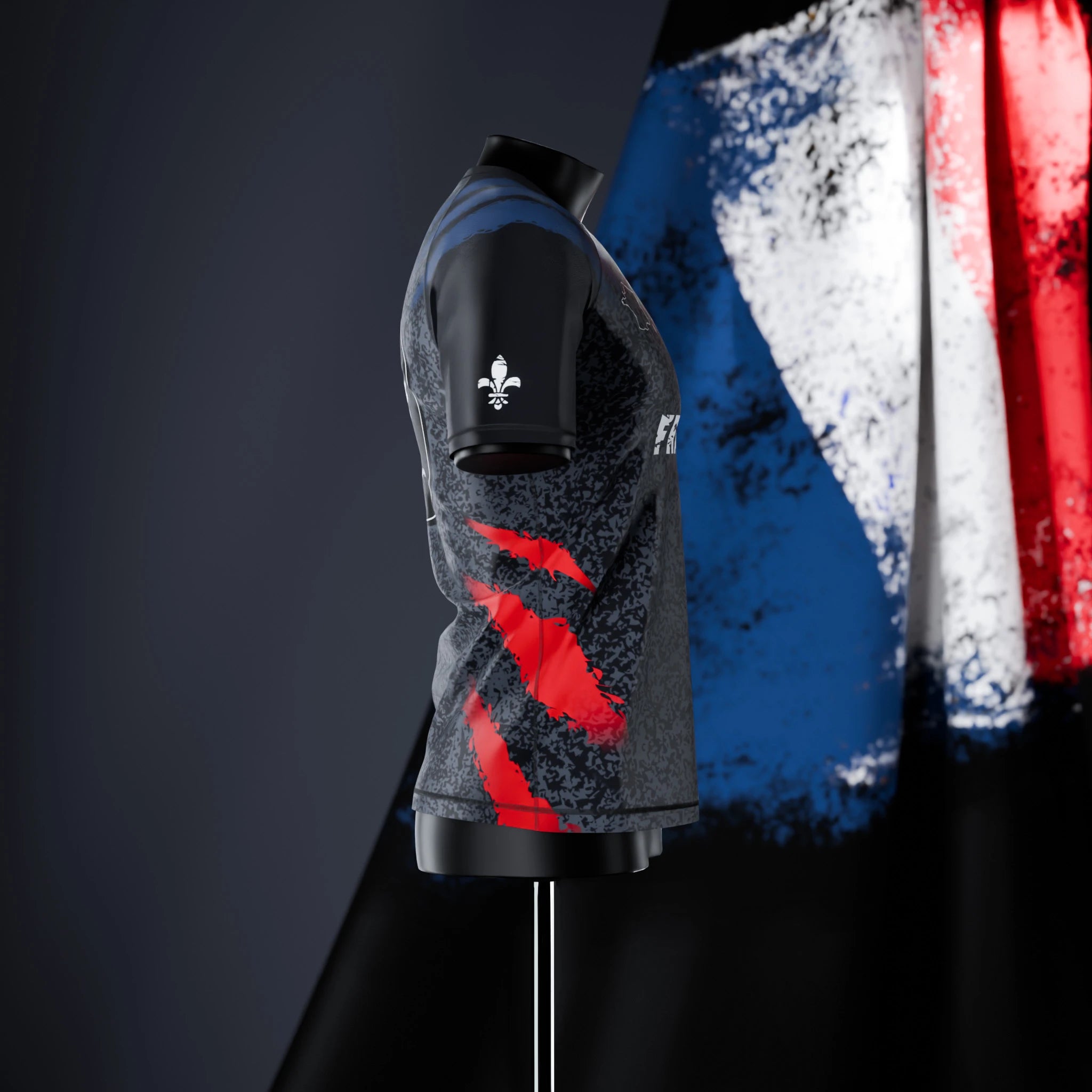 Rashguard à manches courtes - France