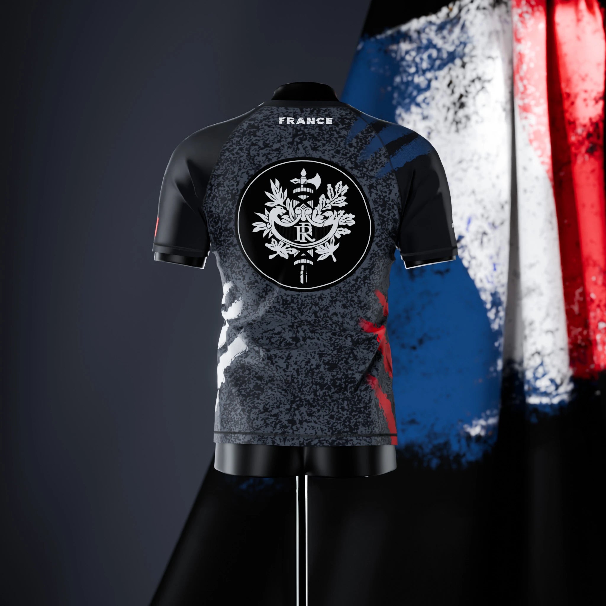 Rashguard à manches courtes - France