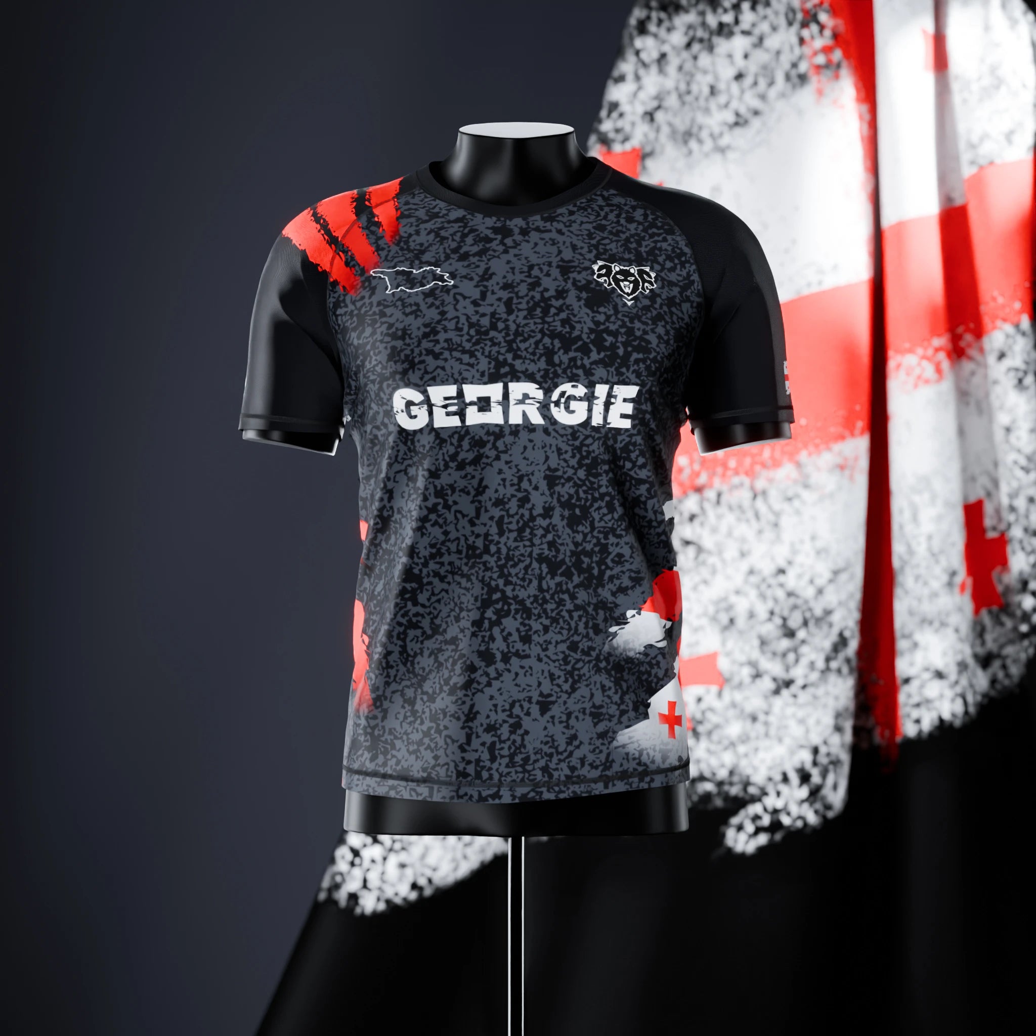 Short Sleeve Rashguard - Georgia