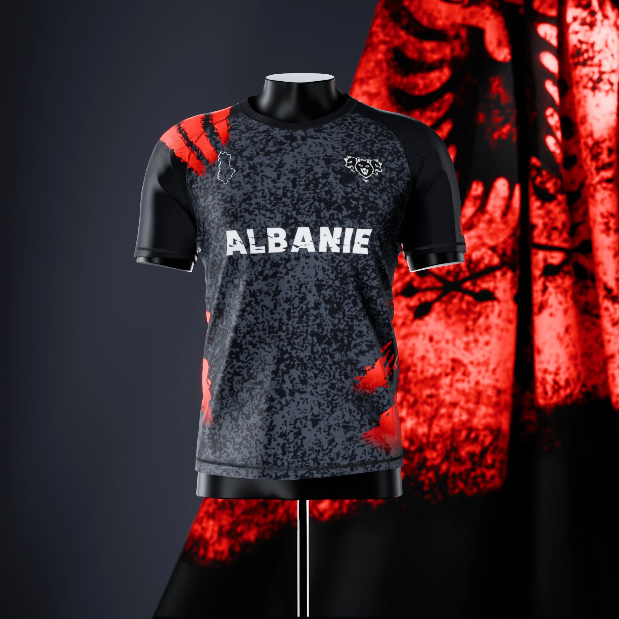 Short Sleeve Rashguard - Albania