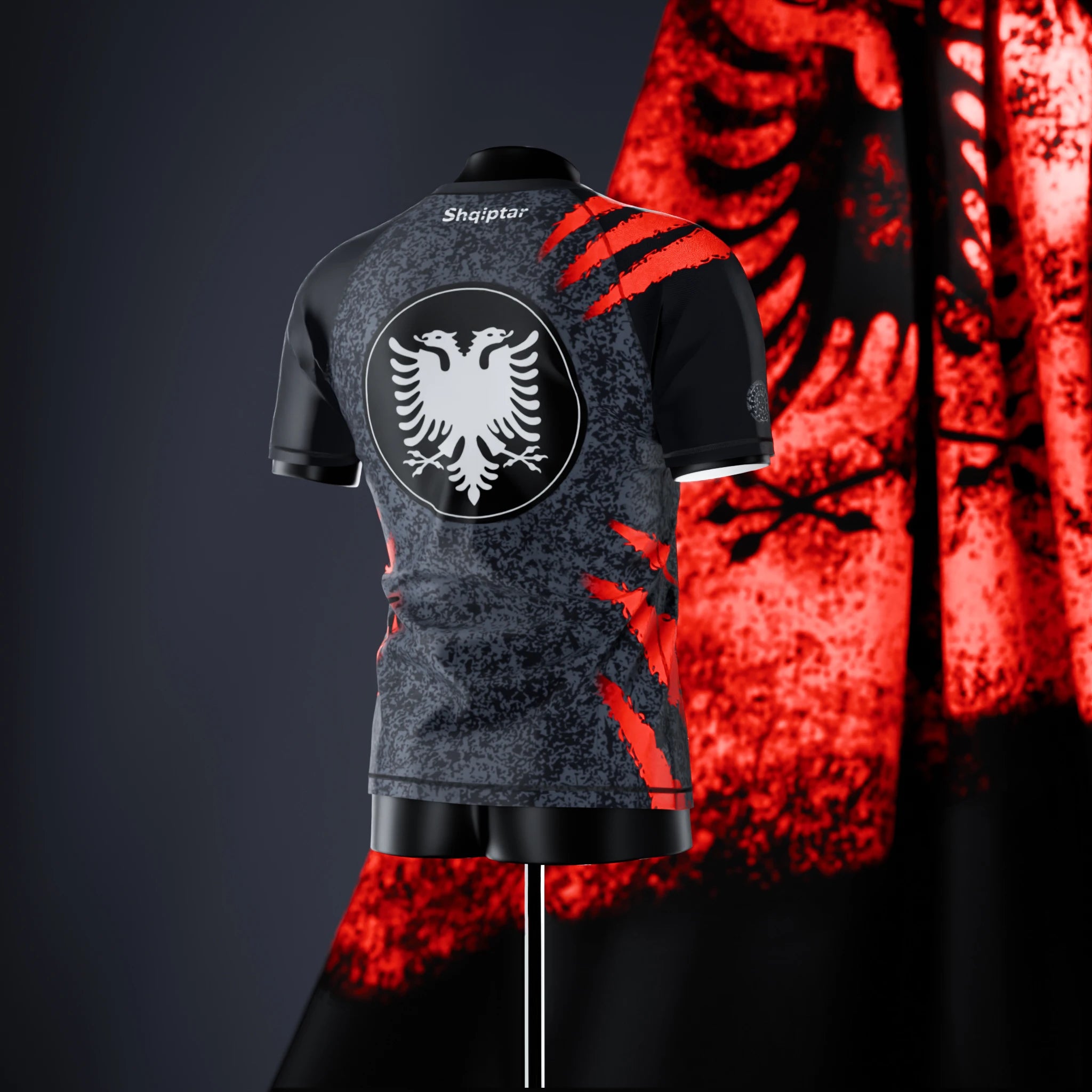 Short Sleeve Rashguard - Albania