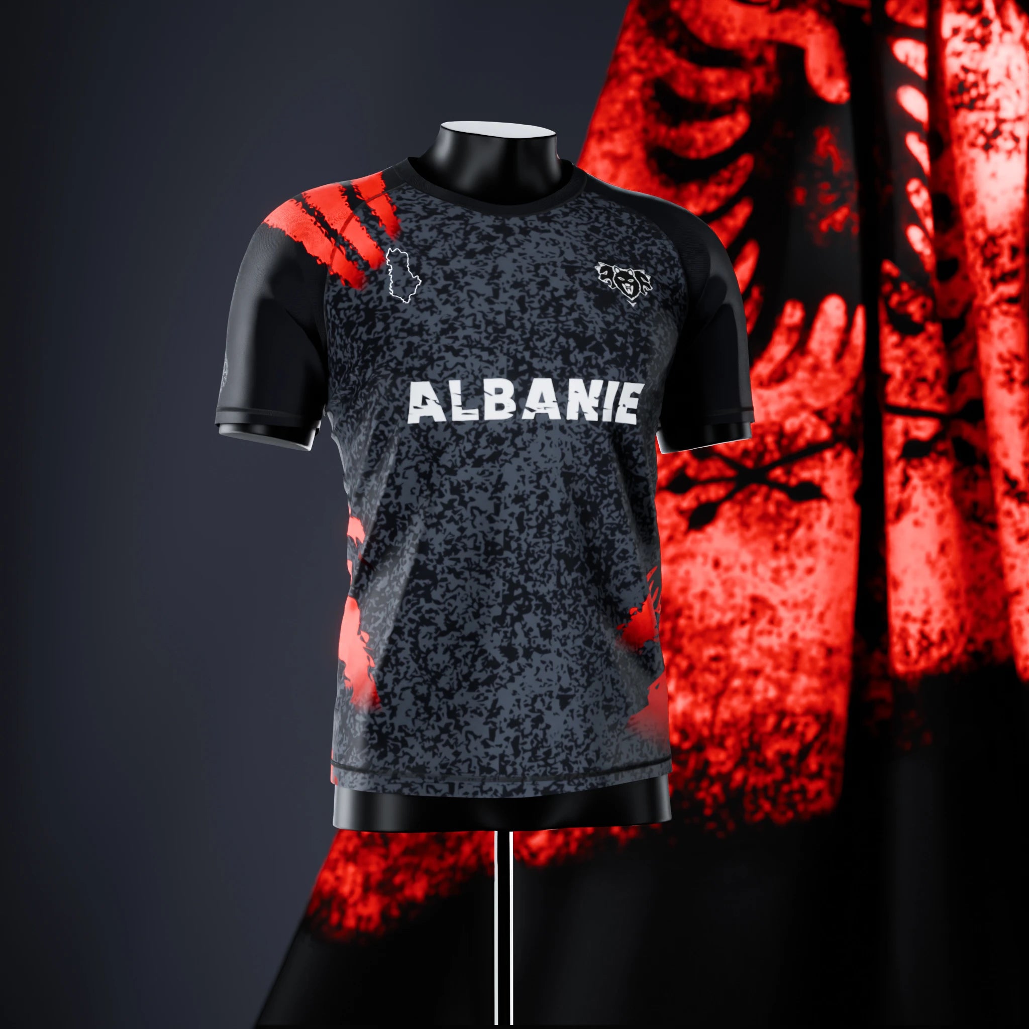 Short Sleeve Rashguard - Albania