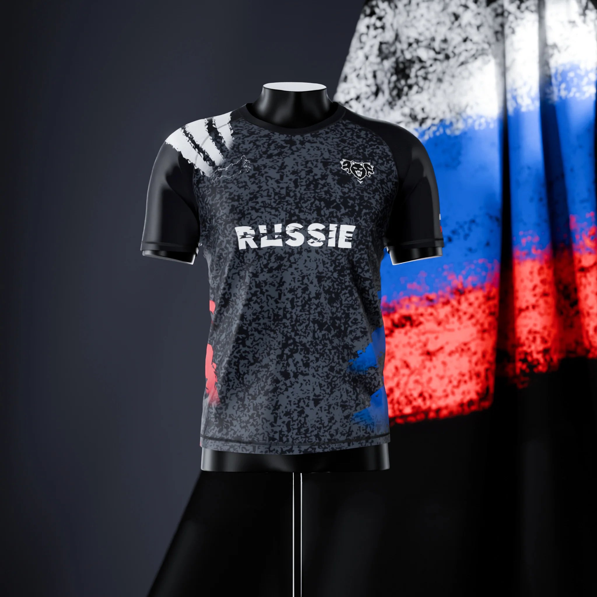 Rashguard à manches courtes - Russie