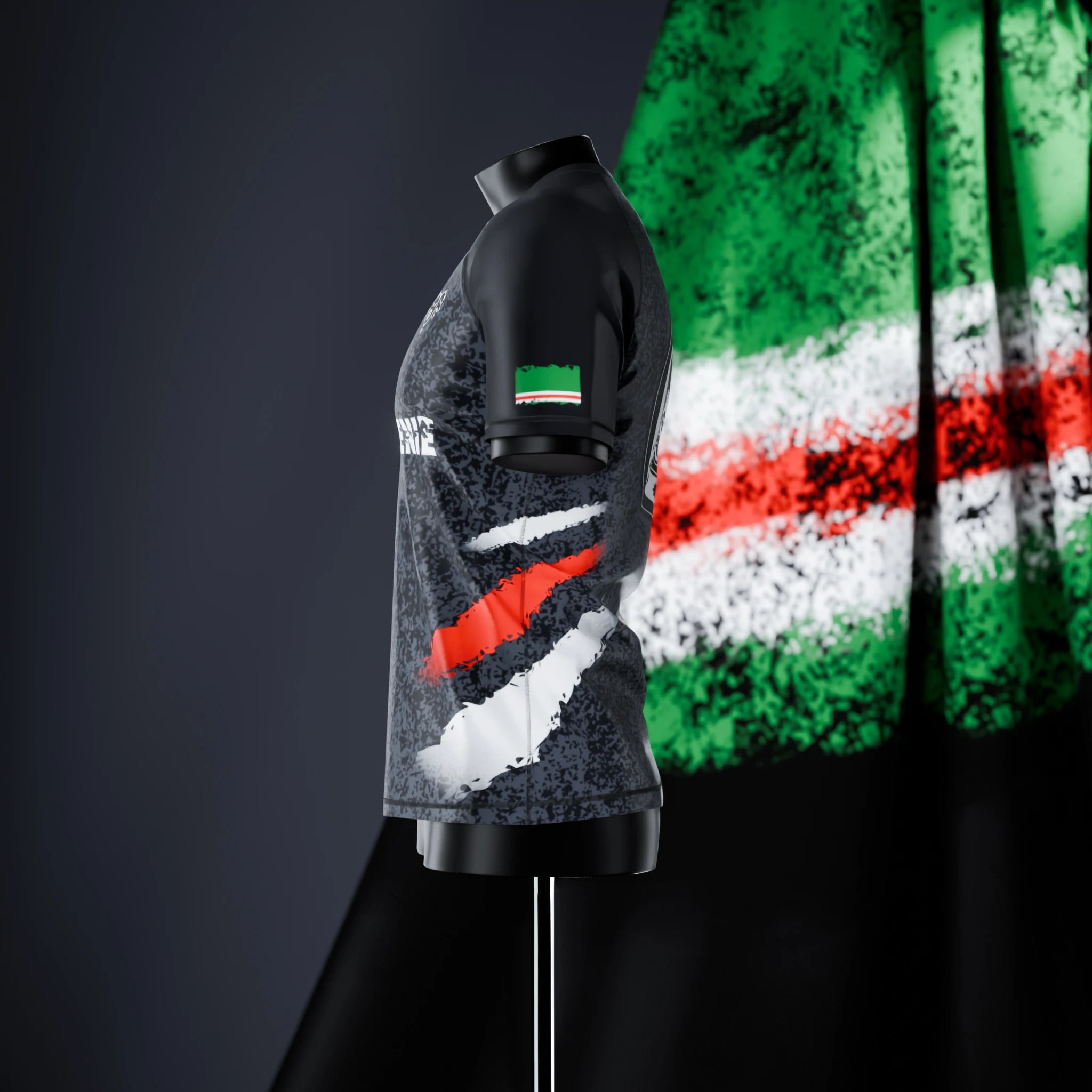 Rashguard à manches courtes - Tchétchénie