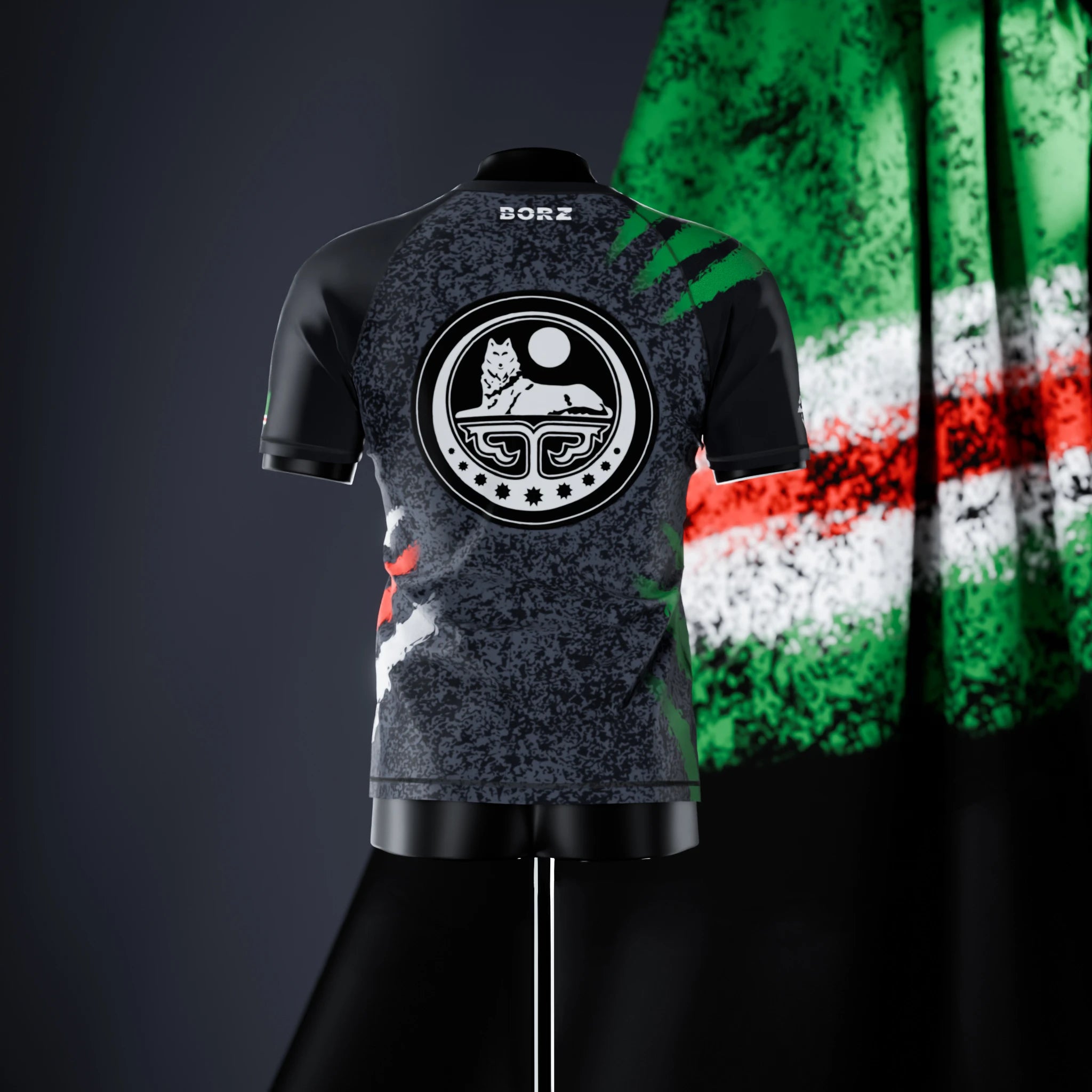 Rashguard à manches courtes - Tchétchénie