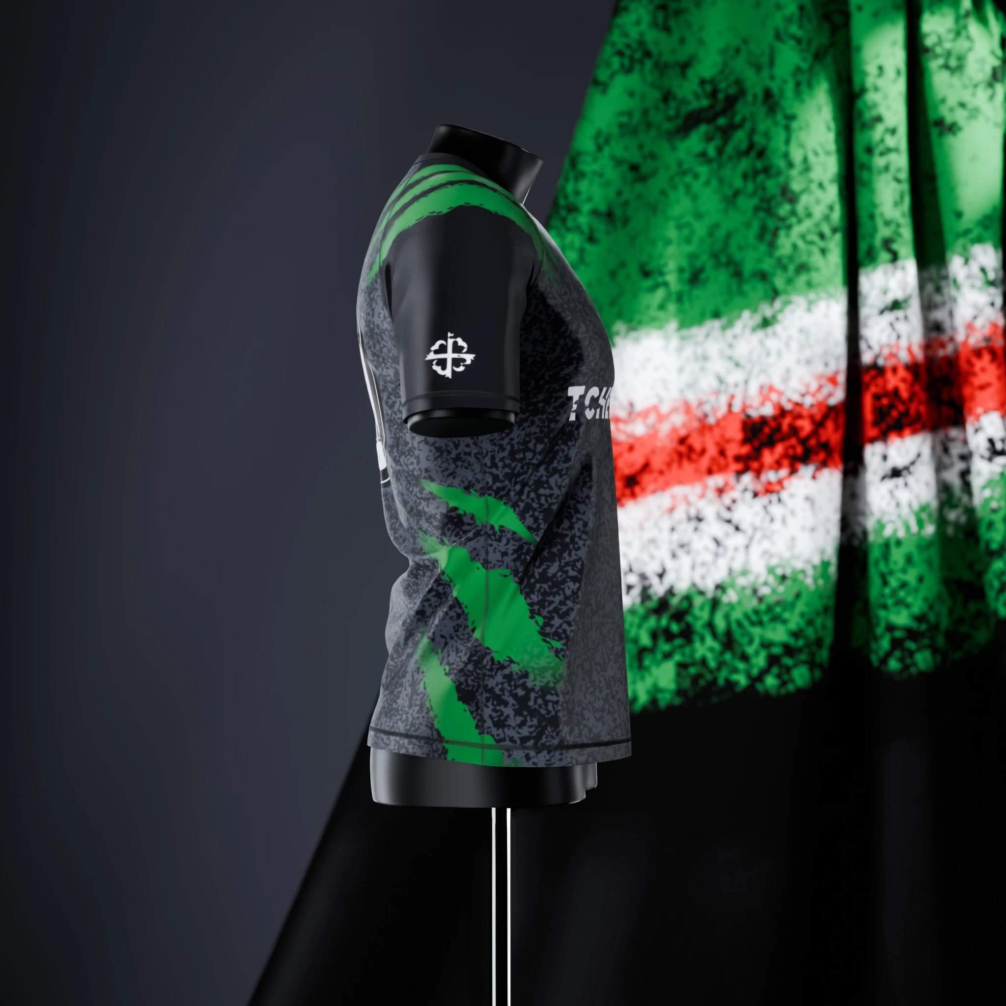 Rashguard à manches courtes - Tchétchénie