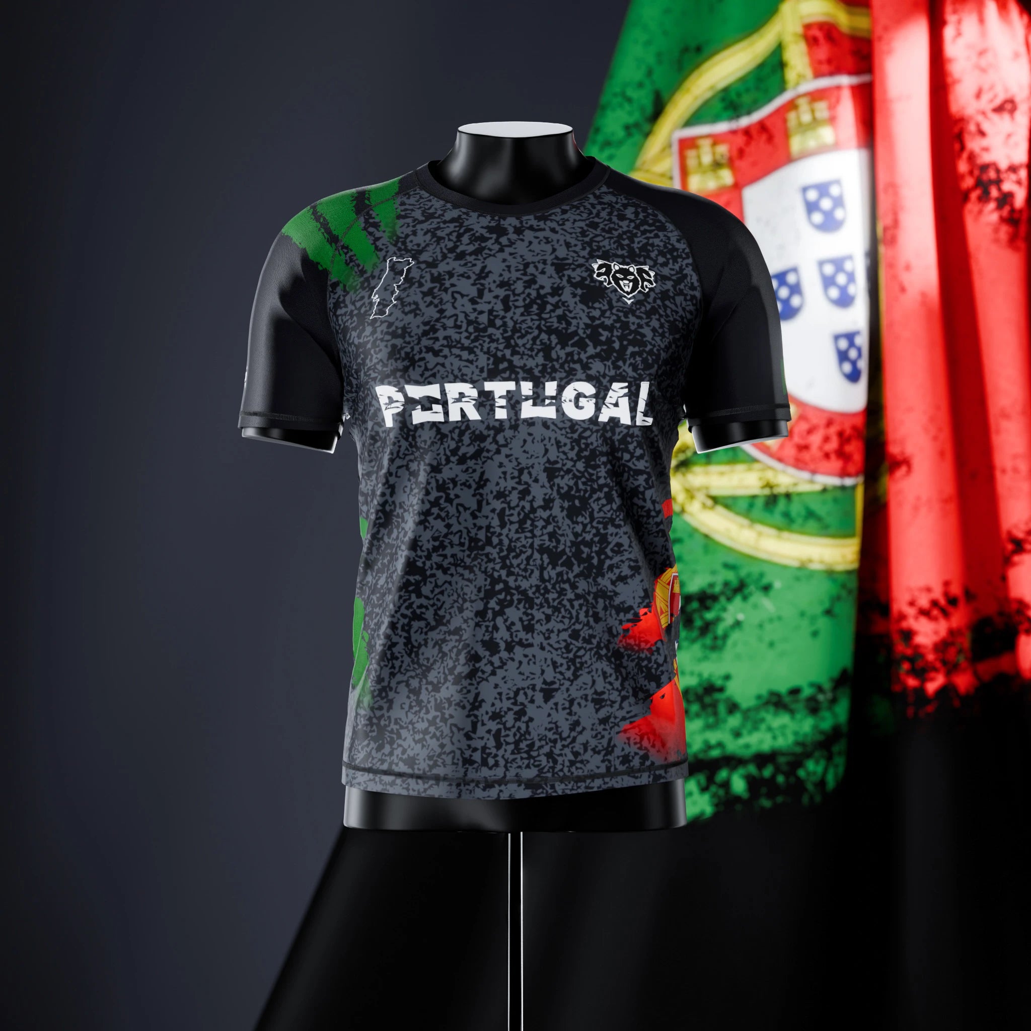 Rashguard à manches courtes - Portugal