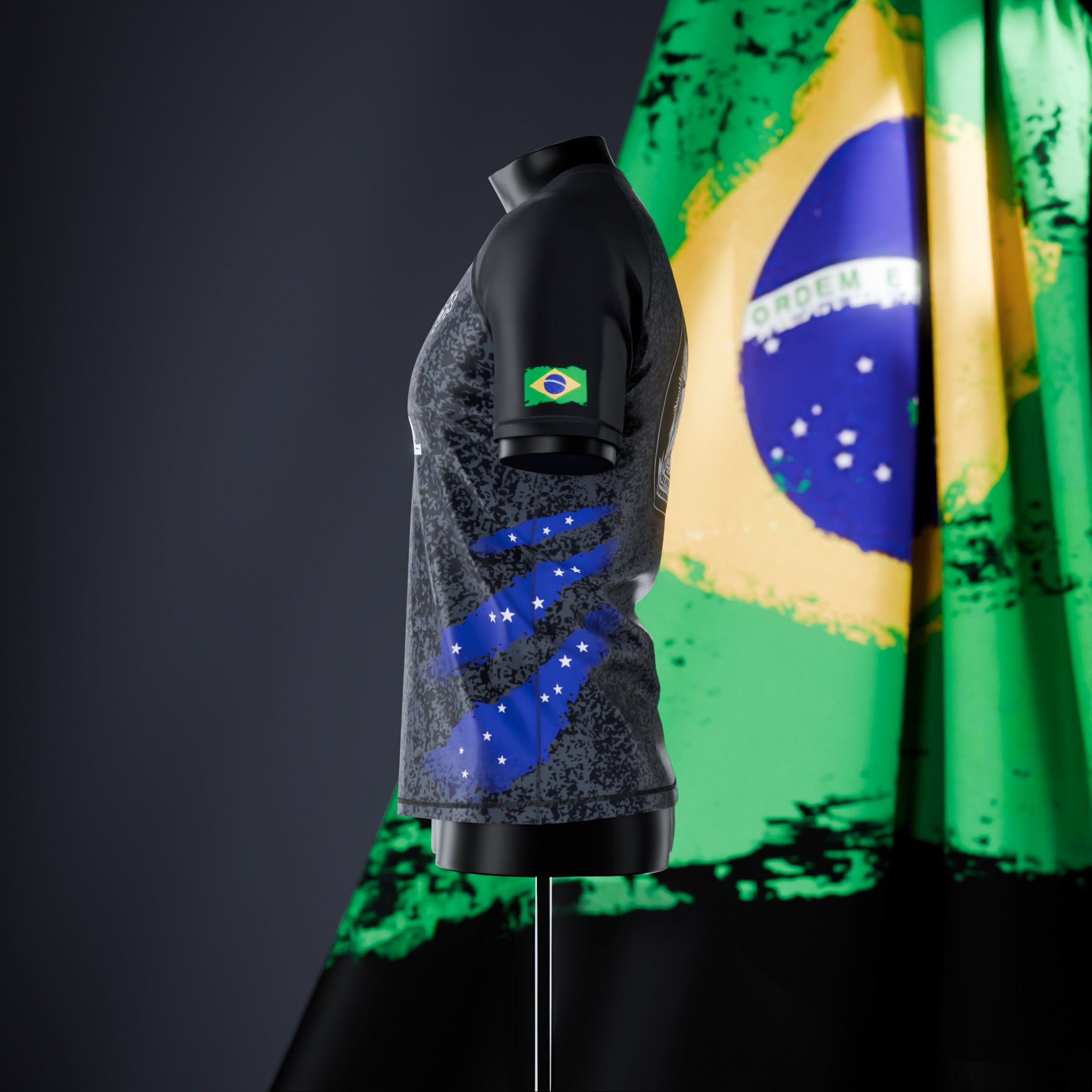 Rashguard à manches courtes - Brésil