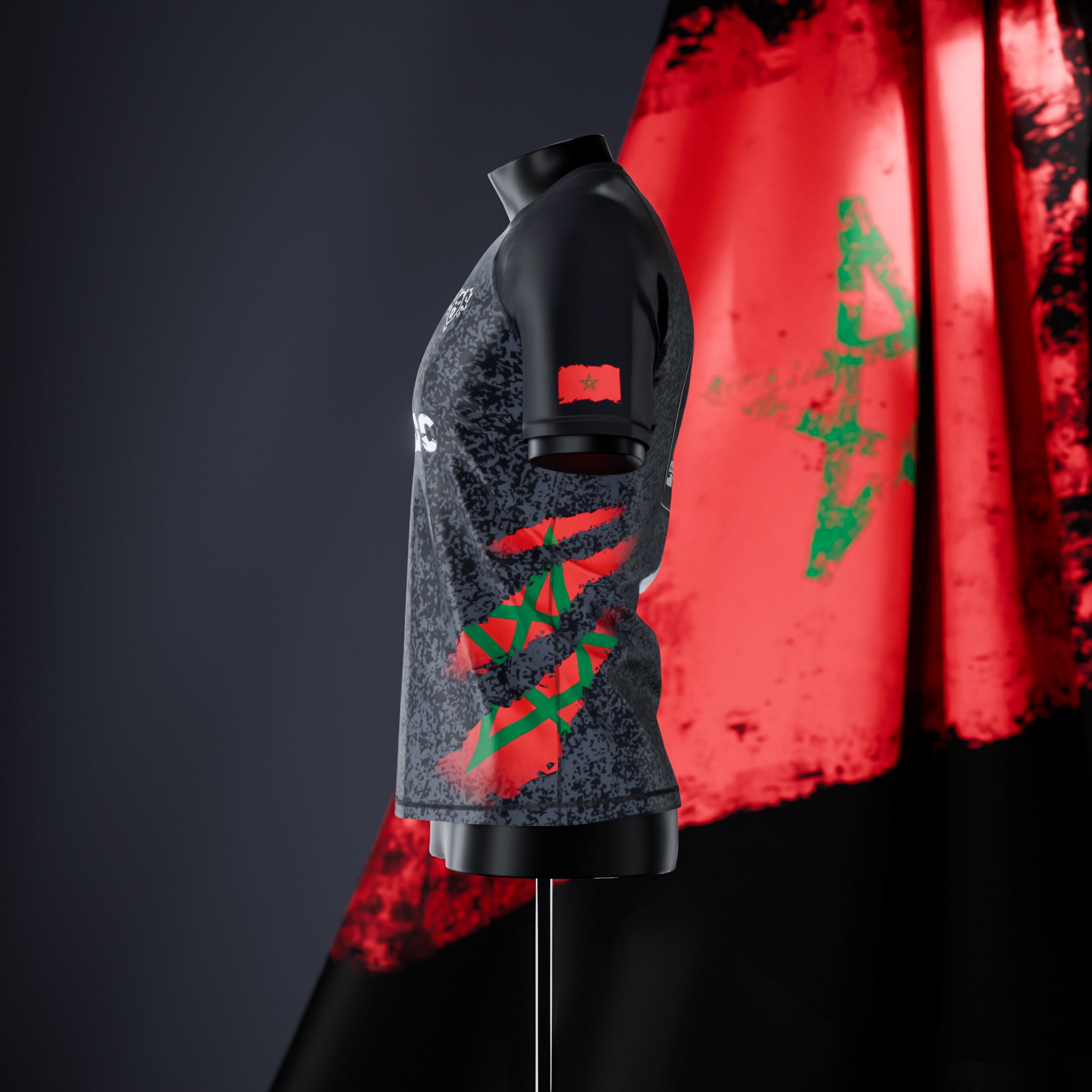 Rashguard à manches courtes - Maroc