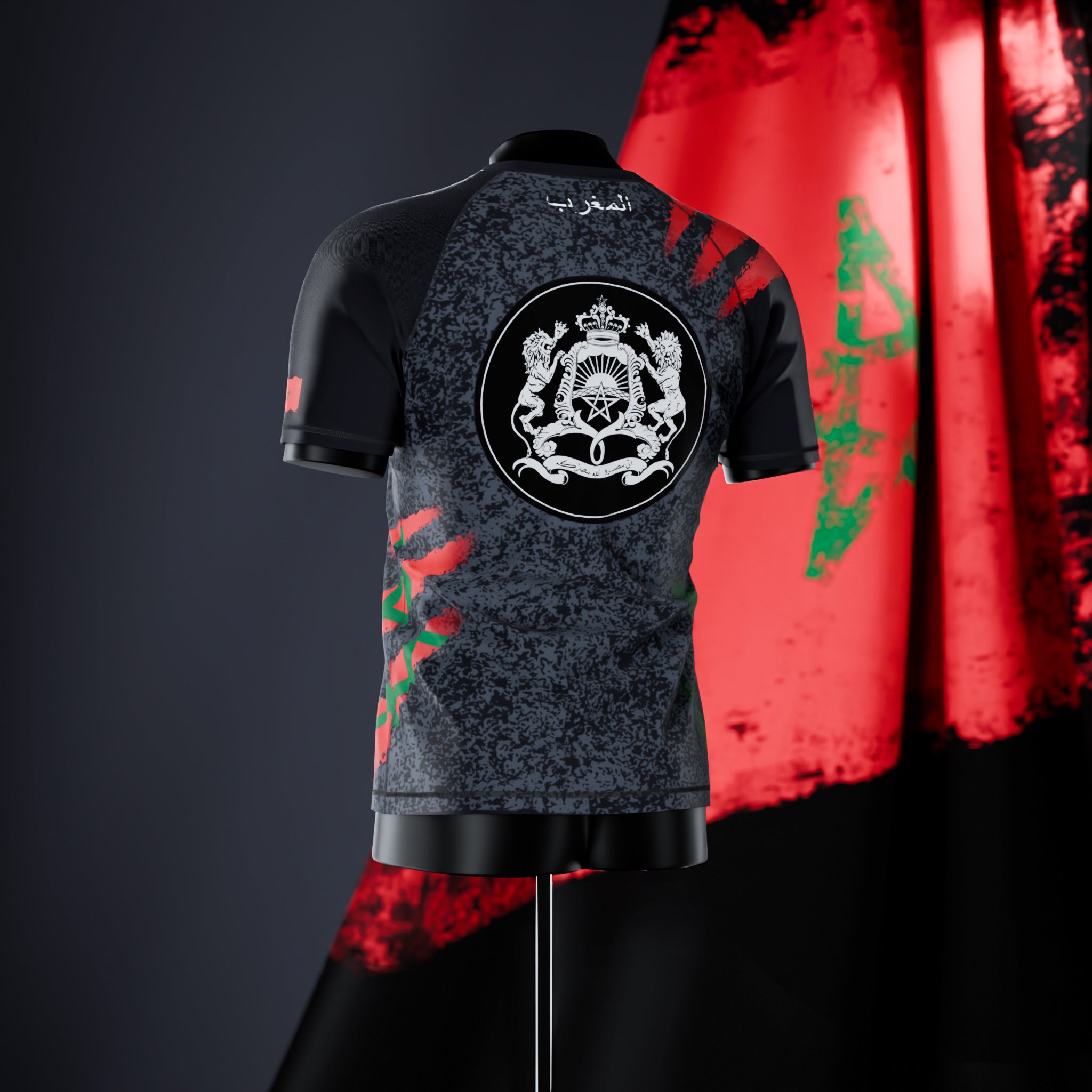 Rashguard à manches courtes - Maroc