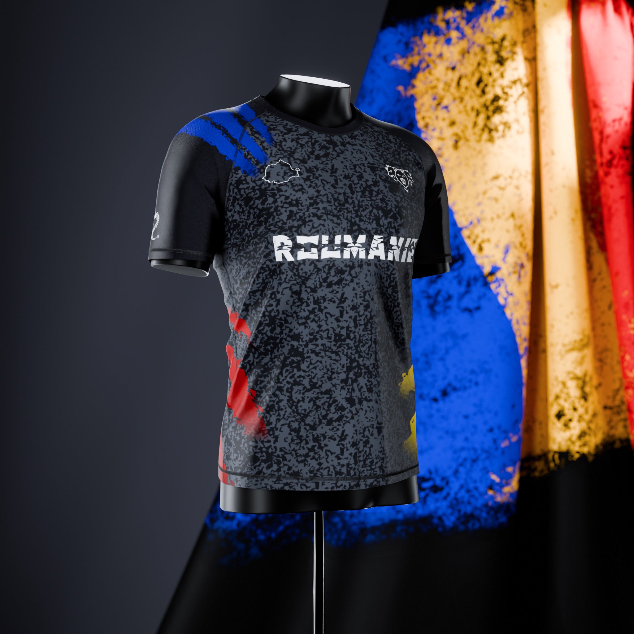 Rashguard à manches courtes - Roumanie