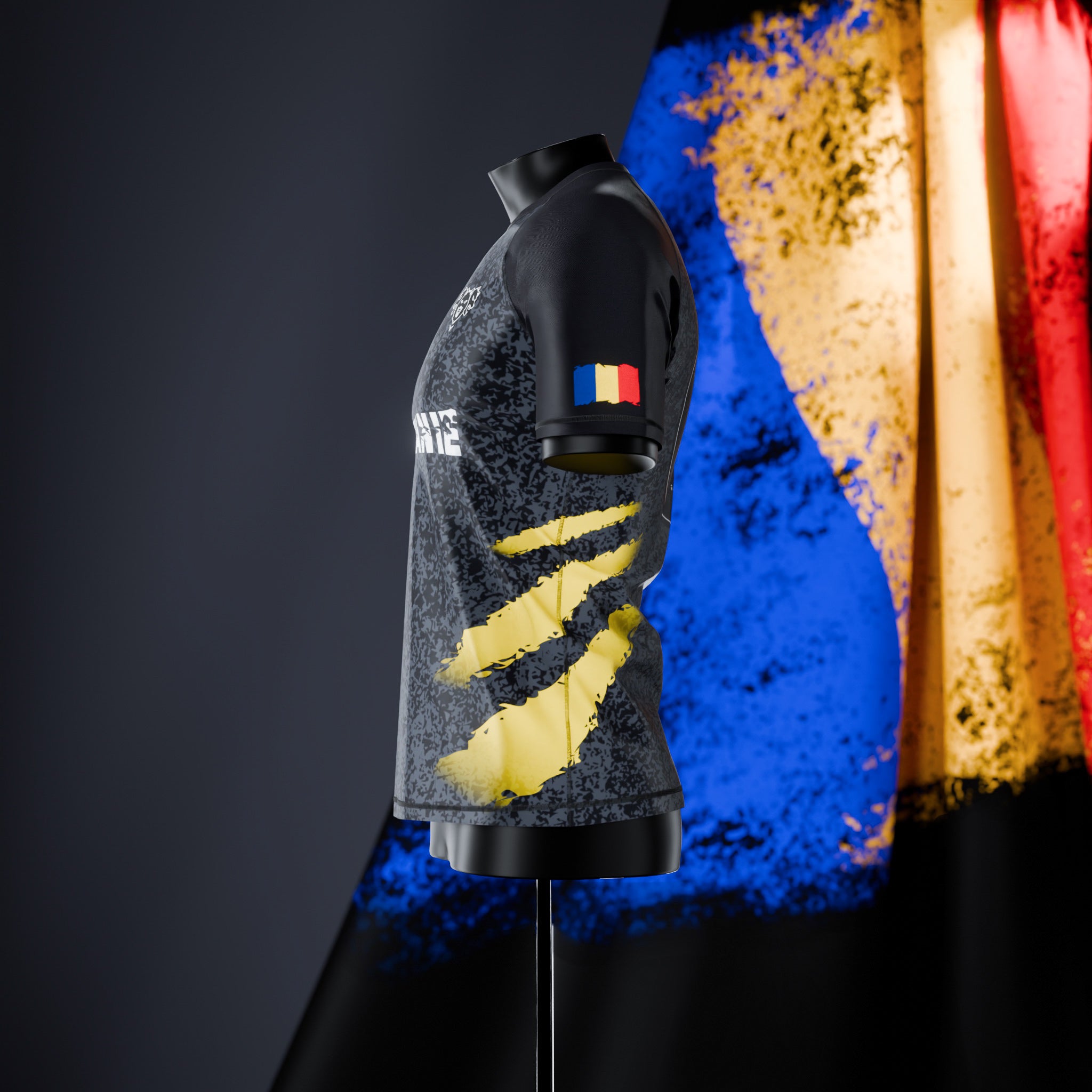 Rashguard à manches courtes - Roumanie