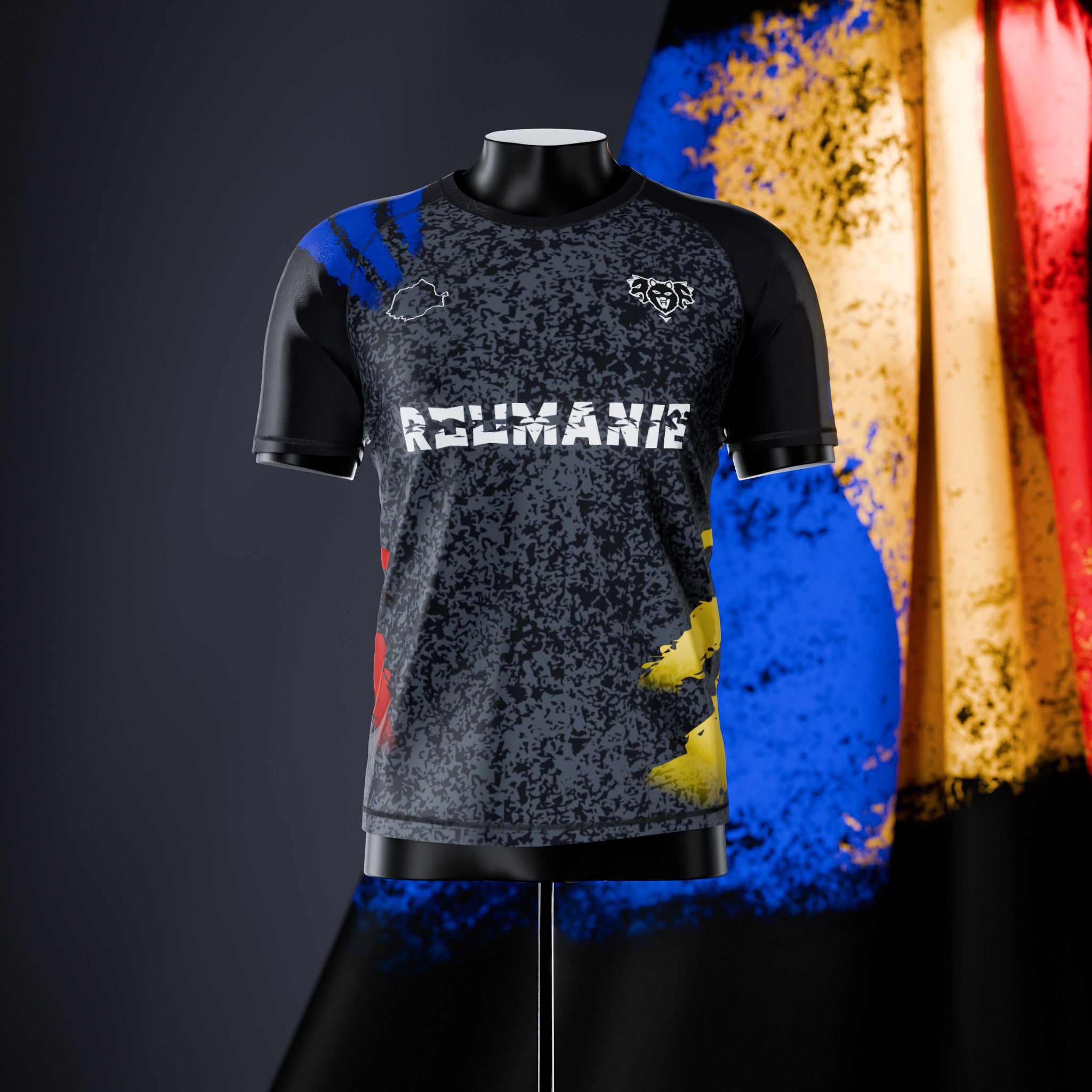 Rashguard à manches courtes - Roumanie