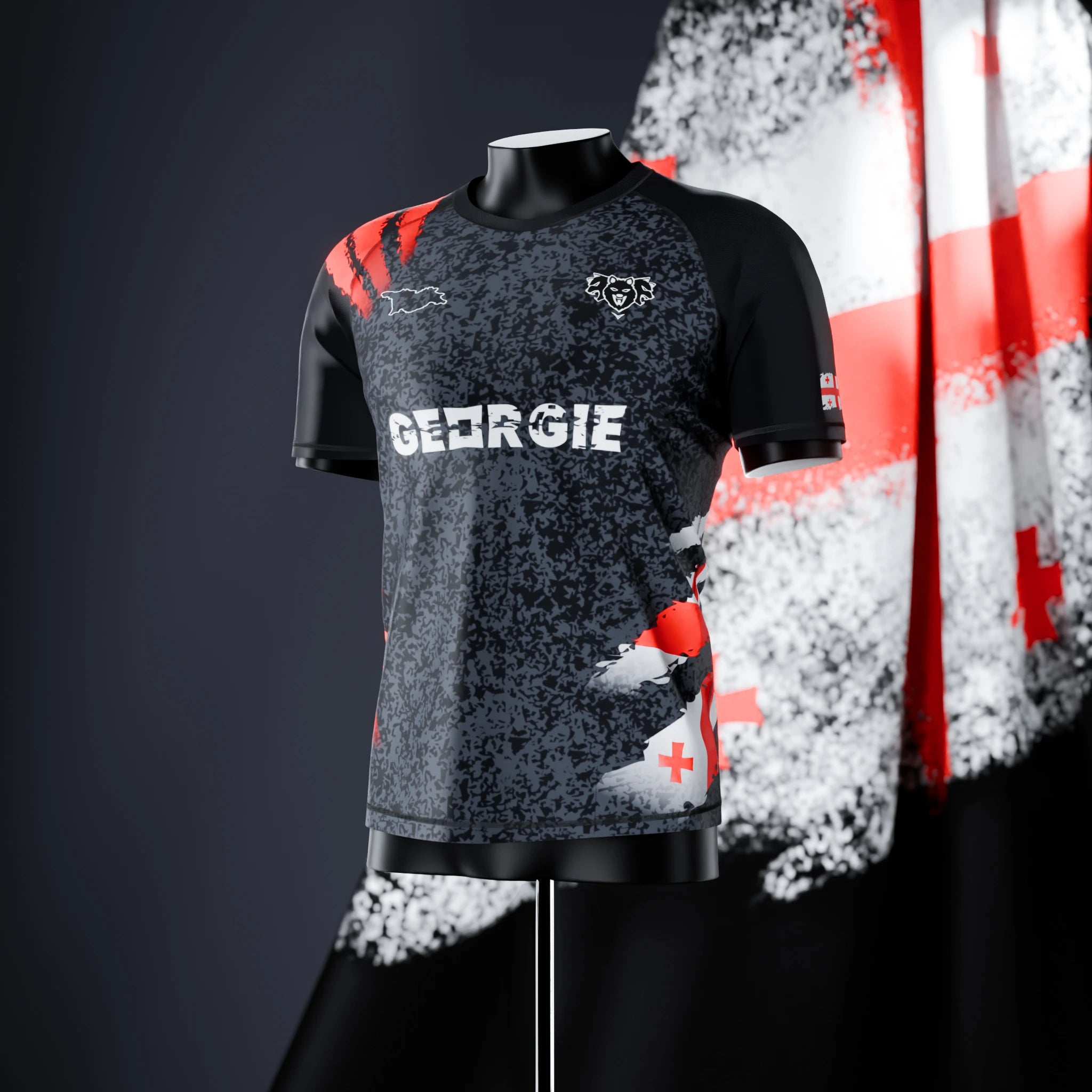 Short Sleeve Rashguard - Georgia