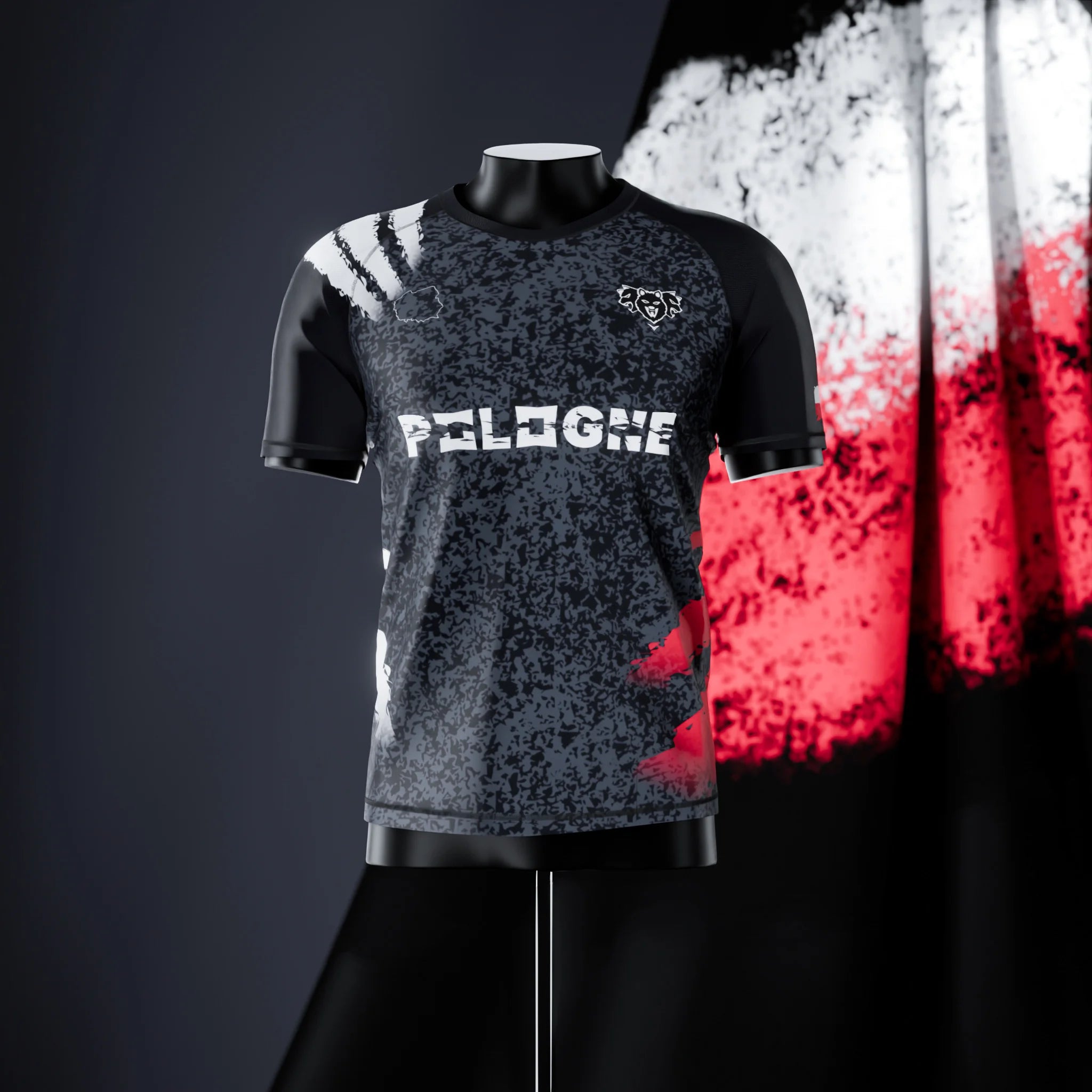 Rashguard à manches courtes - Pologne
