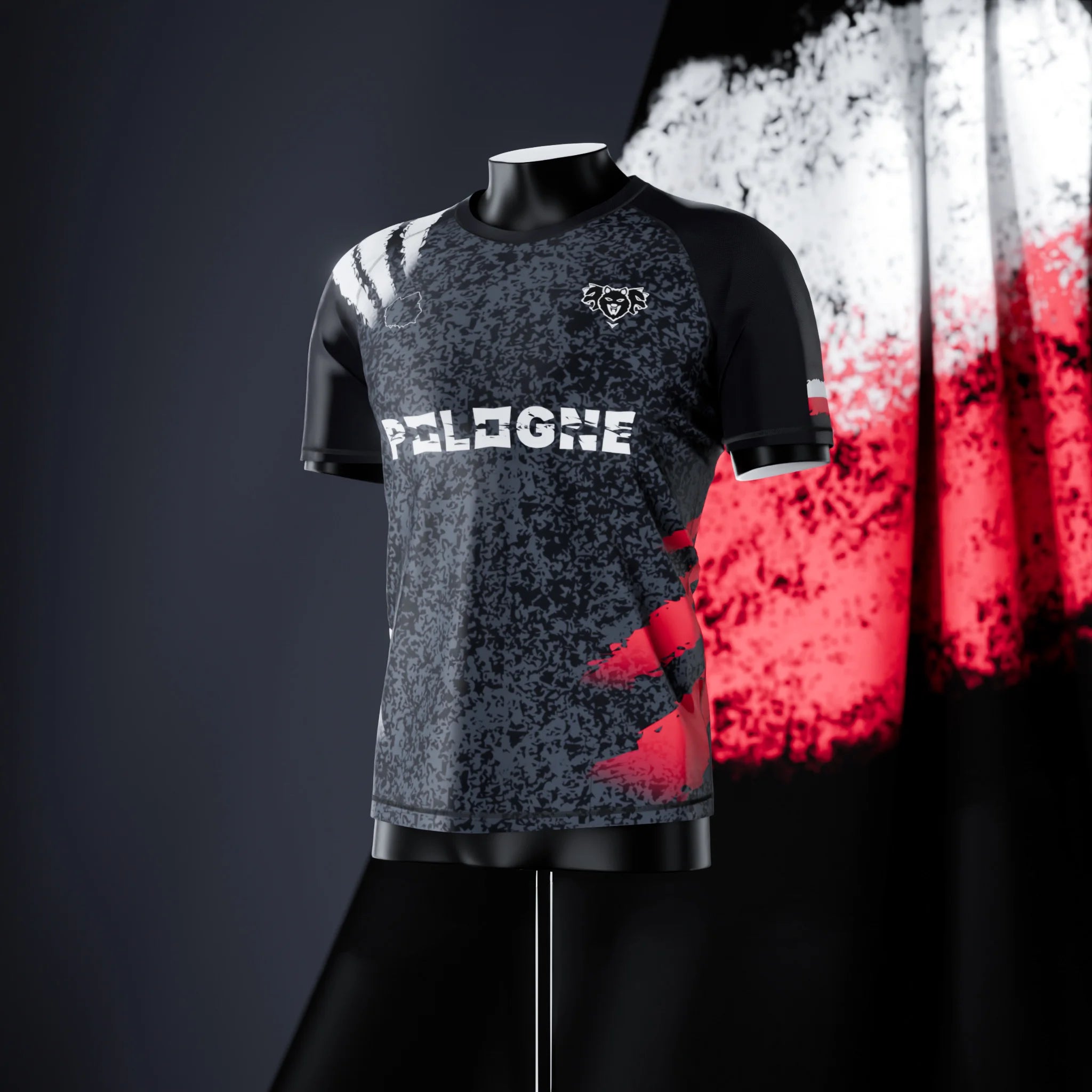 Rashguard à manches courtes - Pologne
