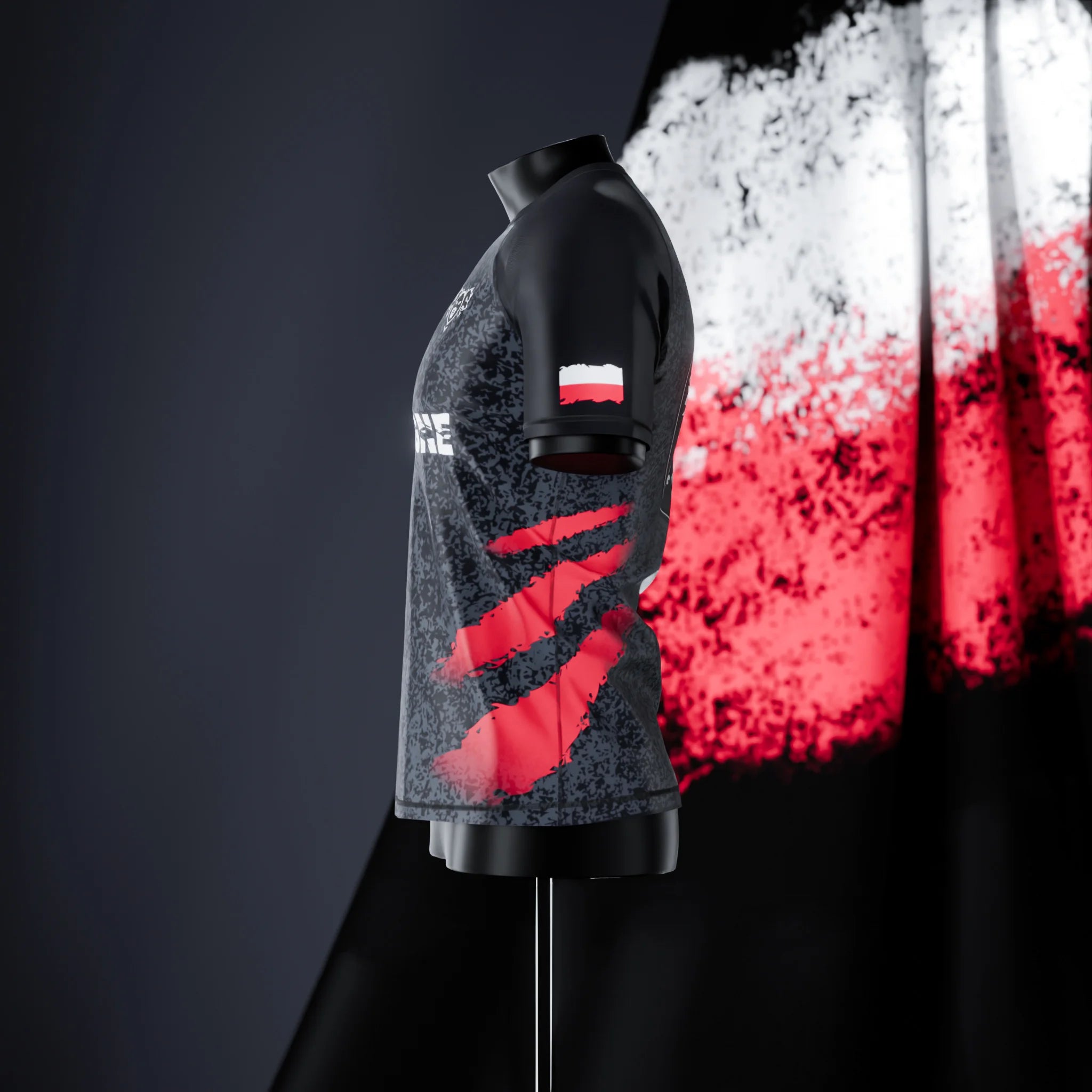 Rashguard à manches courtes - Pologne