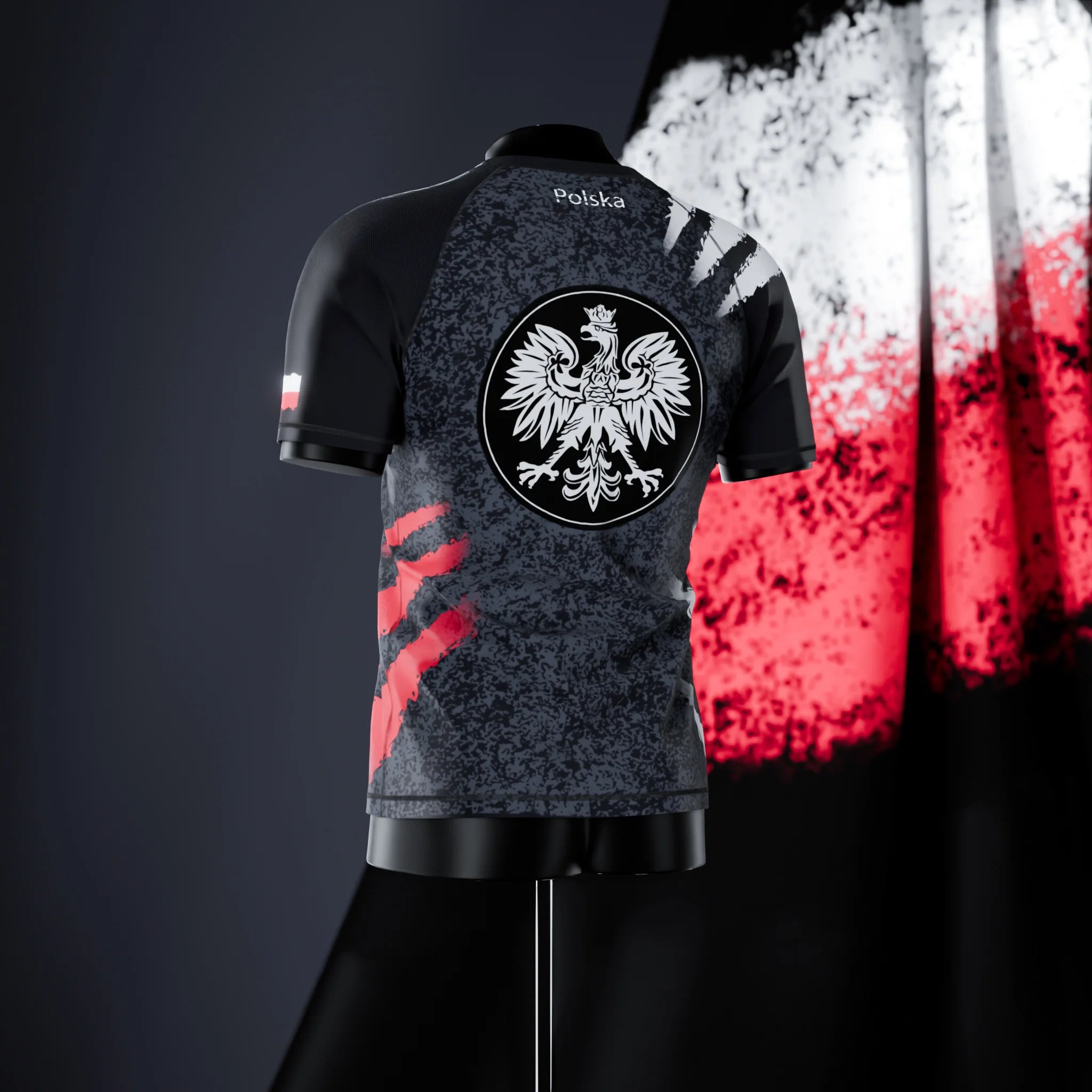 Rashguard à manches courtes - Pologne