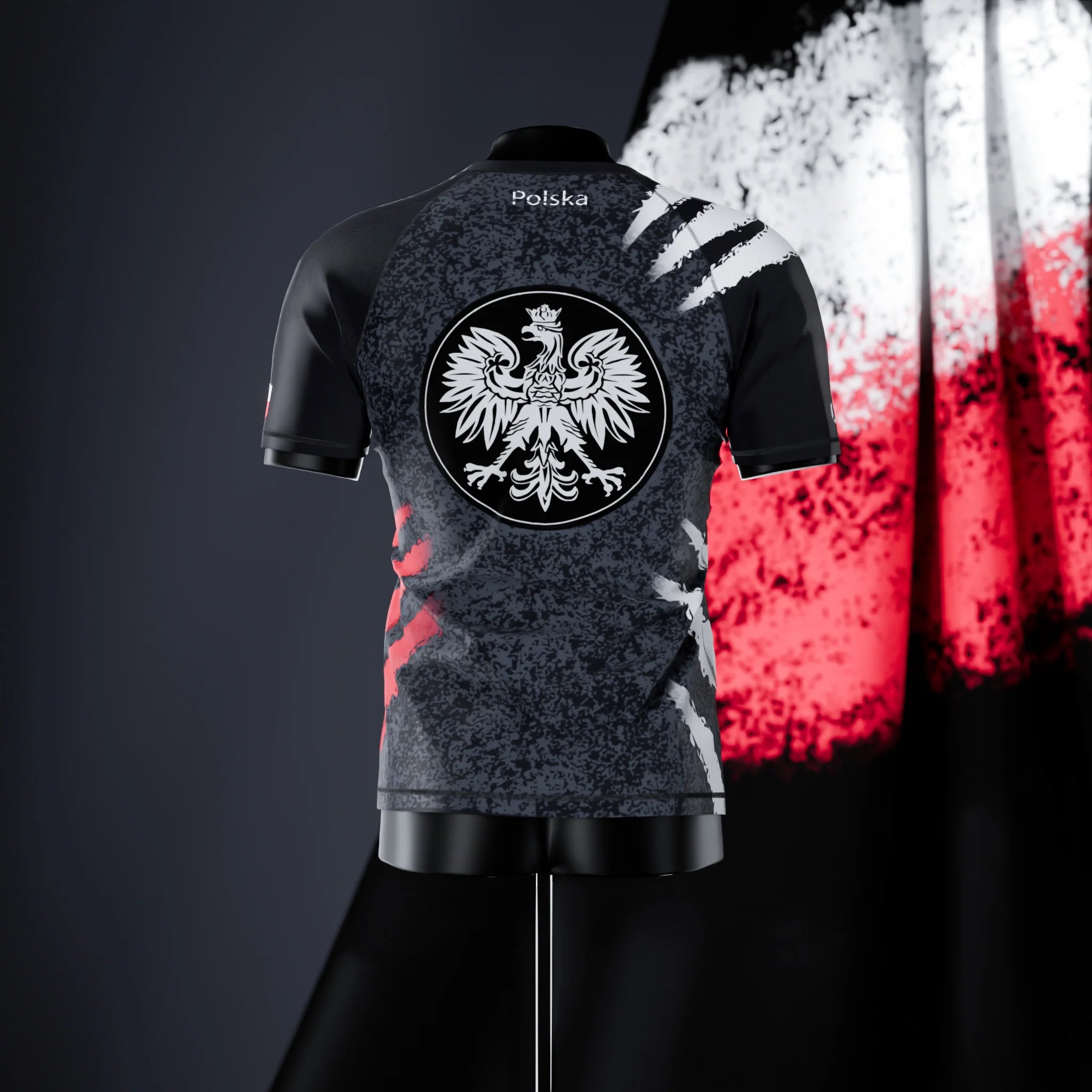 Rashguard à manches courtes - Pologne