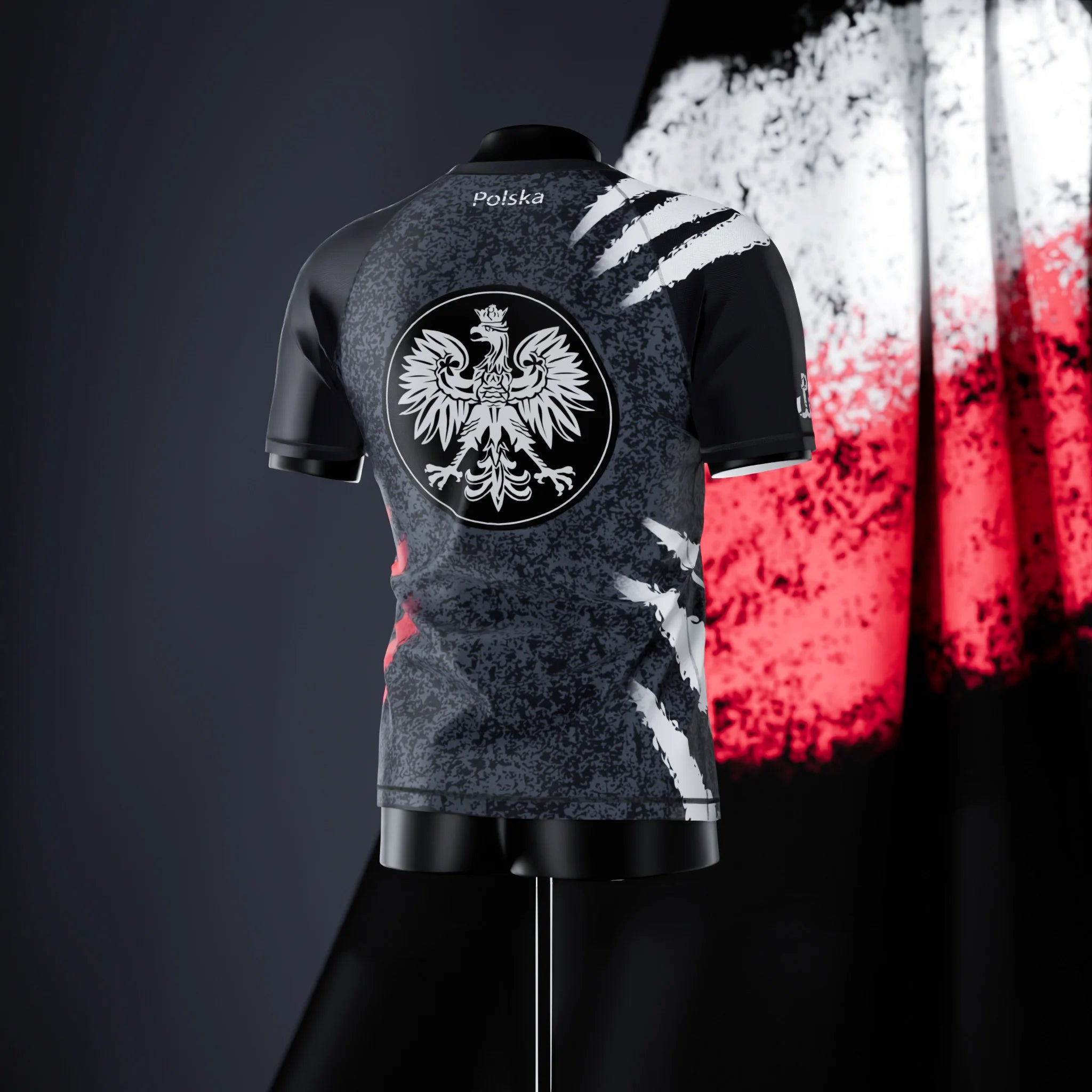 Rashguard à manches courtes - Pologne