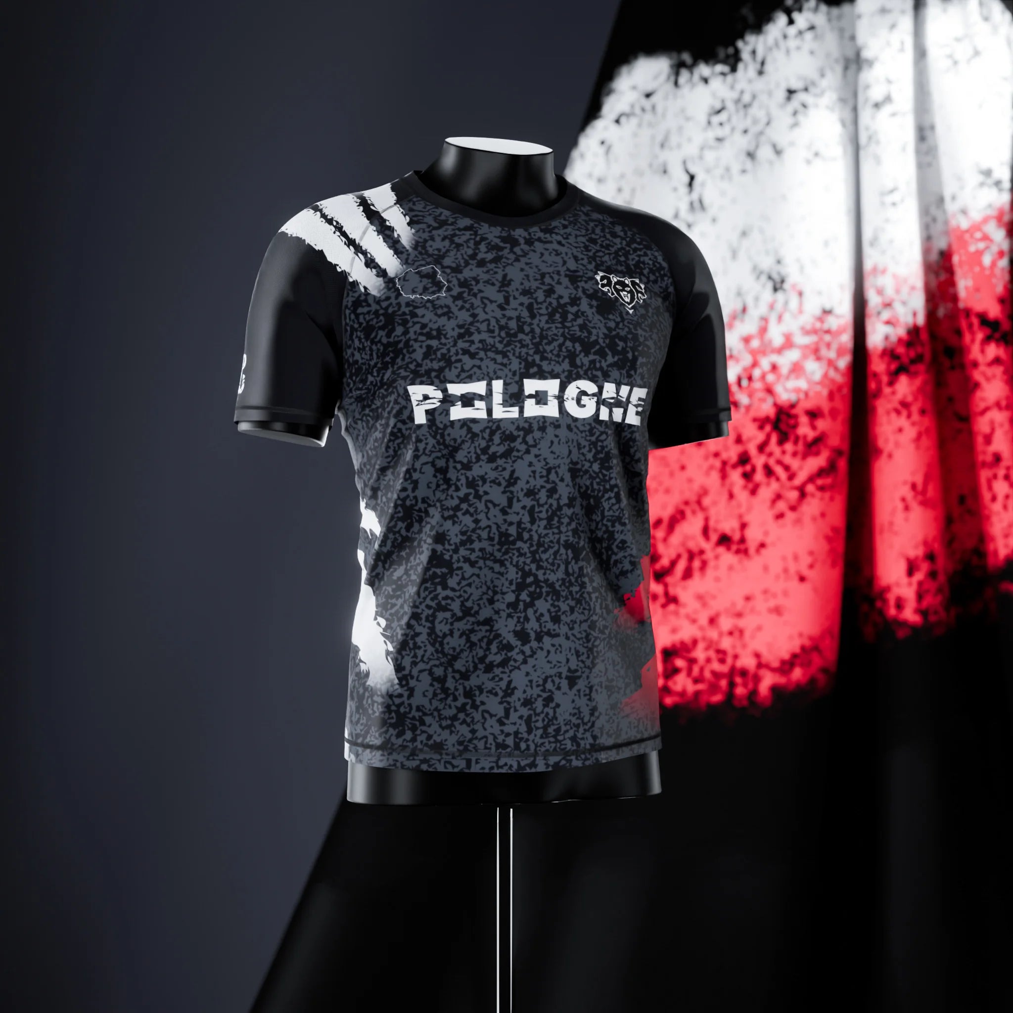 Rashguard à manches courtes - Pologne