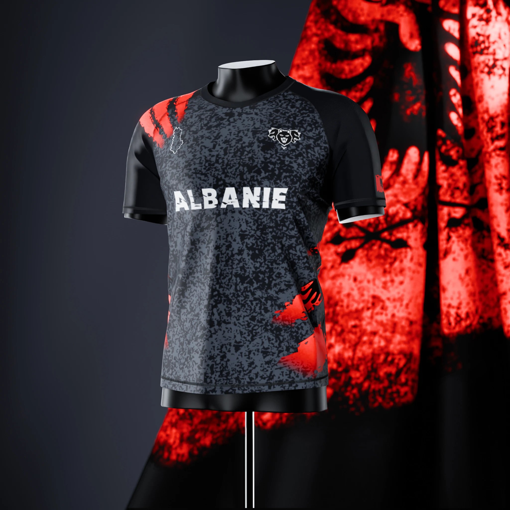 Short Sleeve Rashguard - Albania