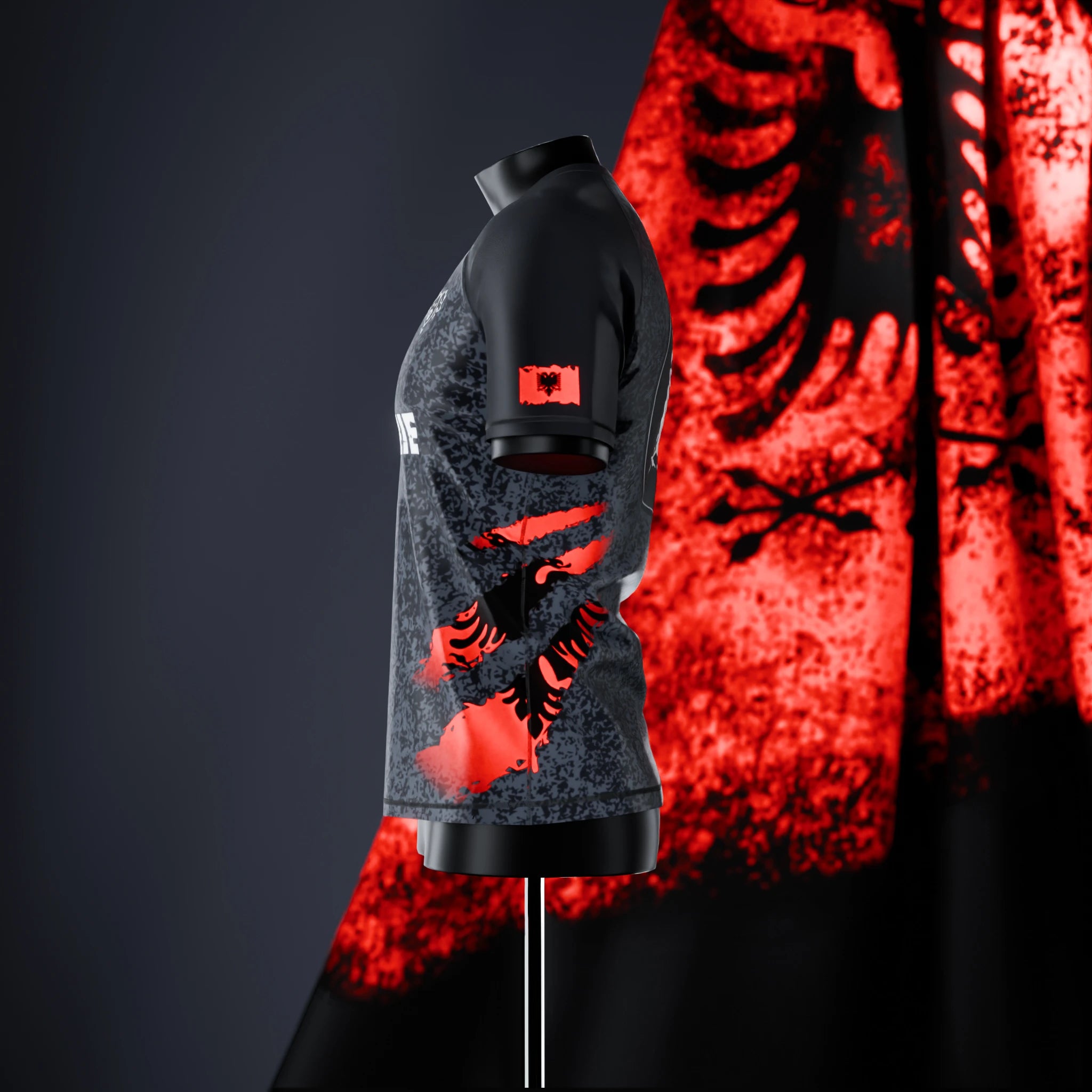Short Sleeve Rashguard - Albania