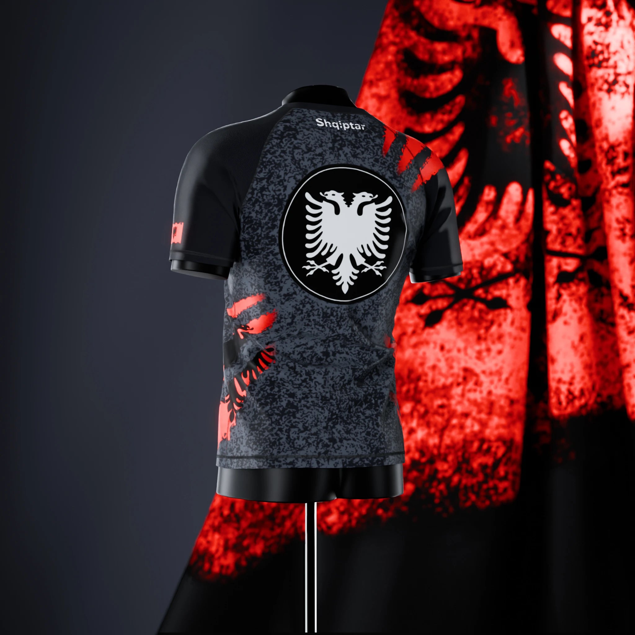 Short Sleeve Rashguard - Albania