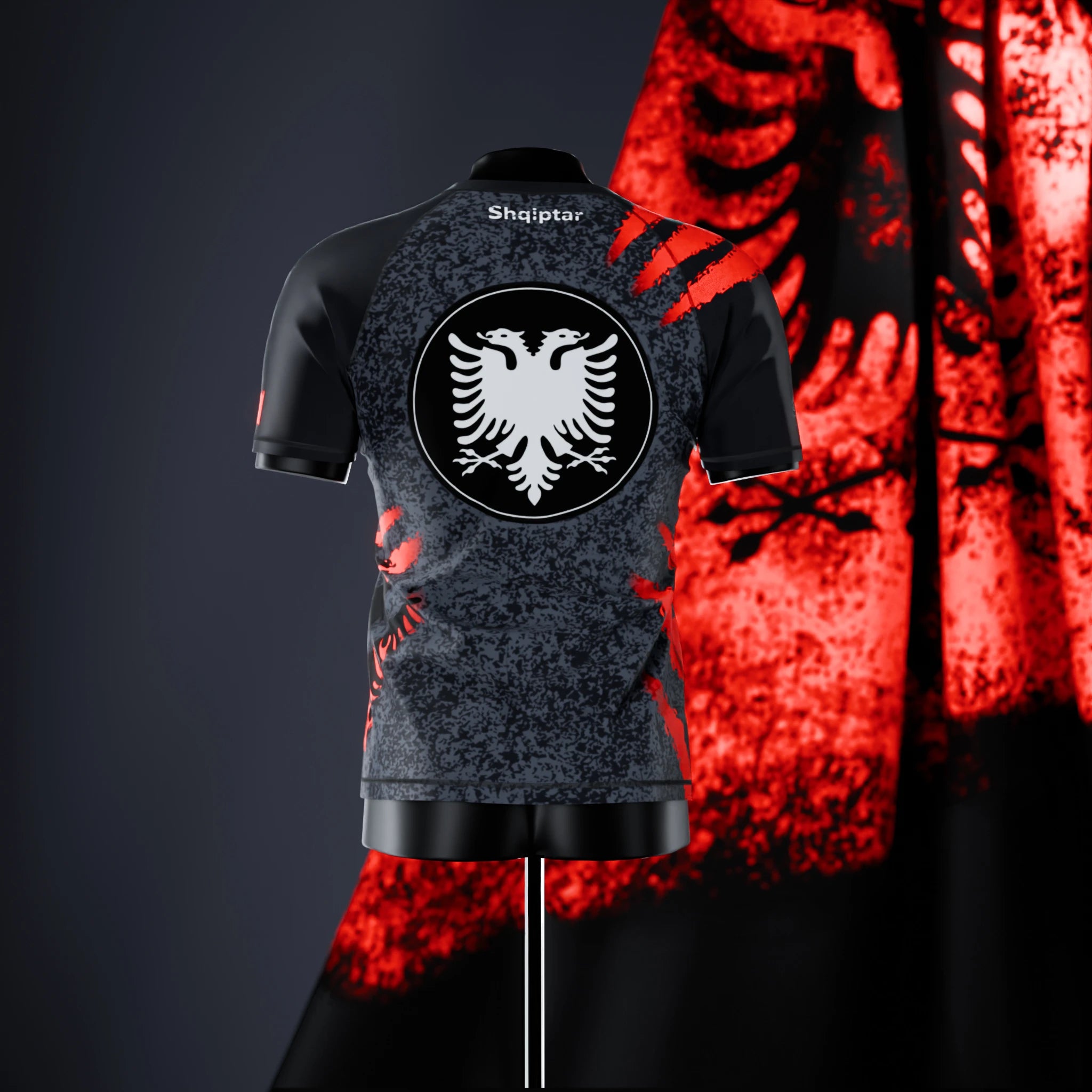 Short Sleeve Rashguard - Albania