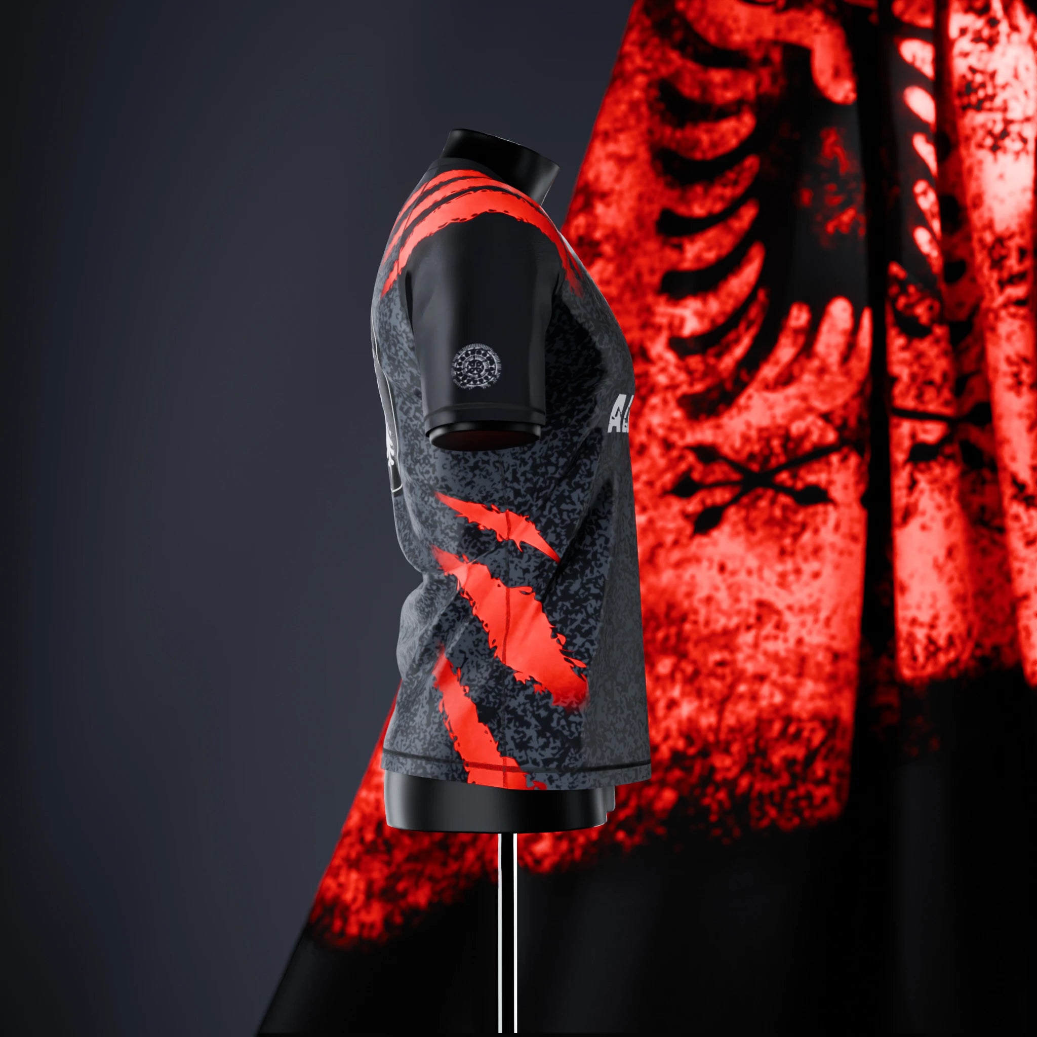 Short Sleeve Rashguard - Albania