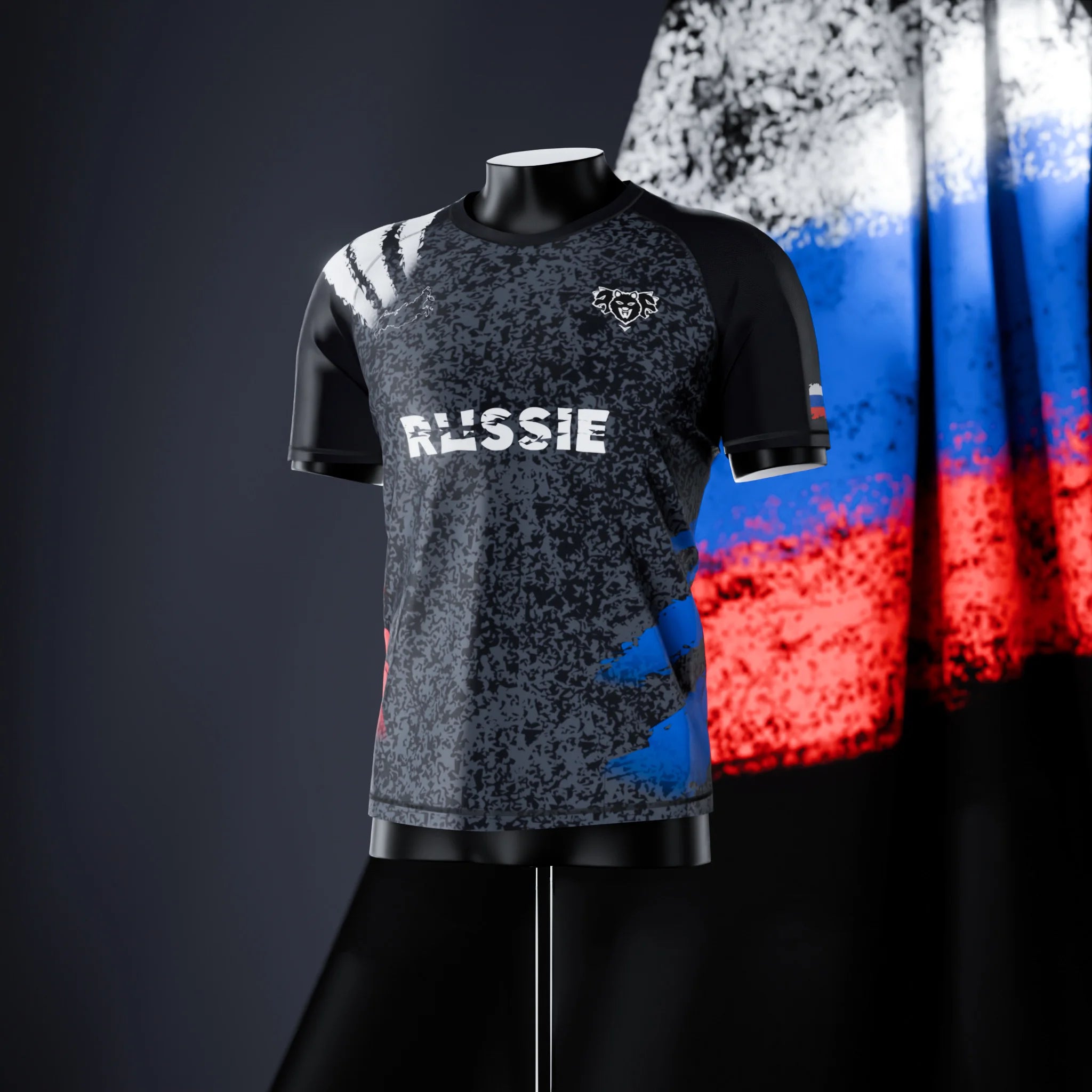 Rashguard à manches courtes - Russie