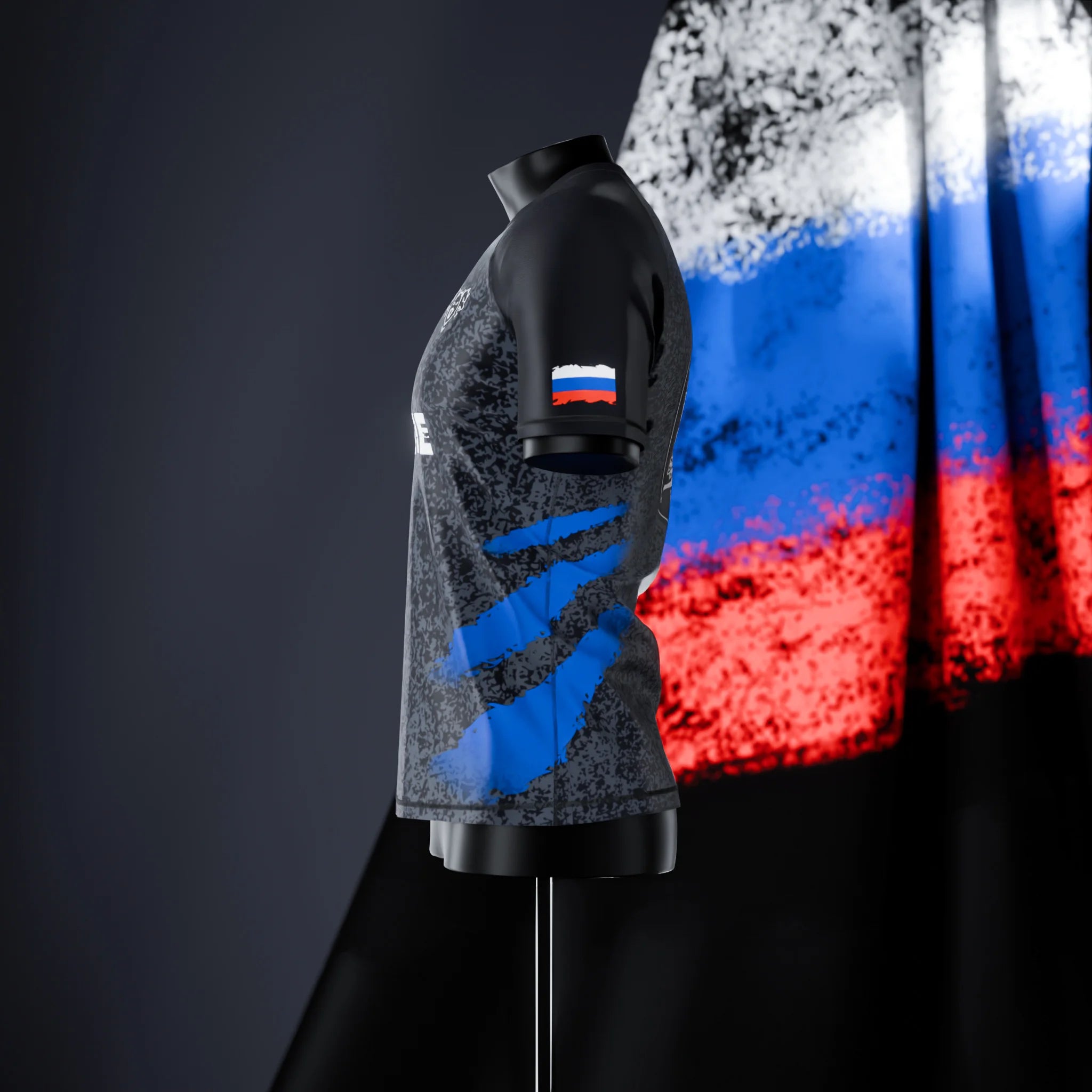 Rashguard à manches courtes - Russie