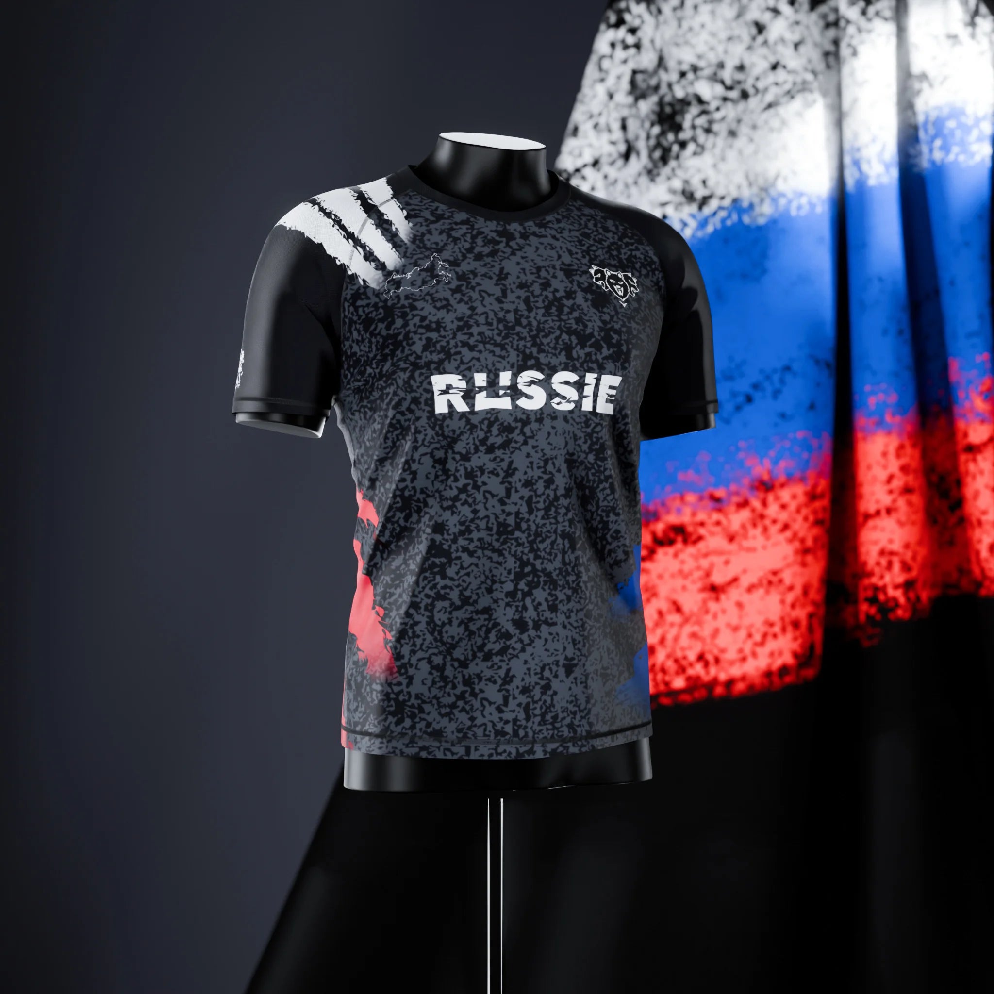 Rashguard à manches courtes - Russie