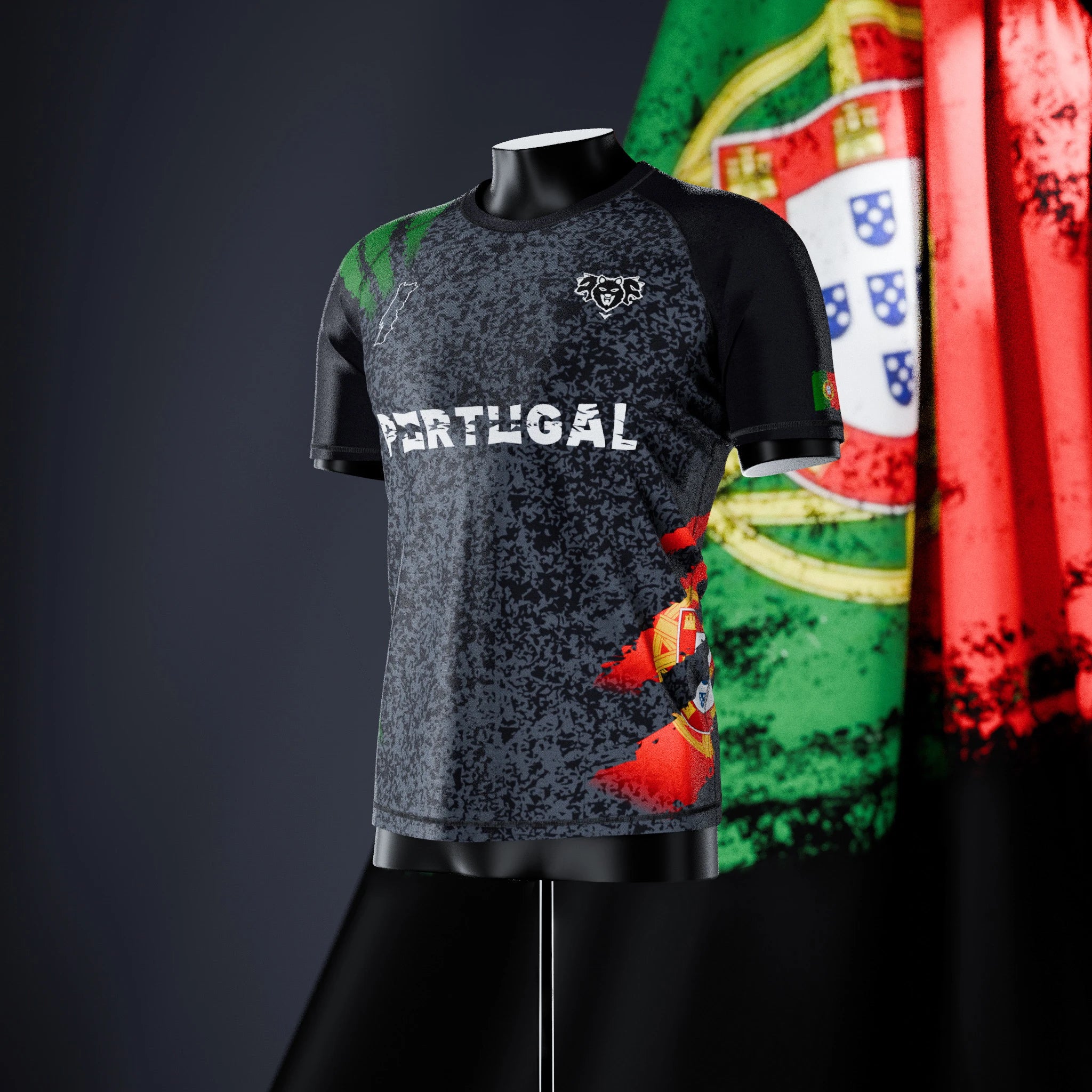 Rashguard à manches courtes - Portugal