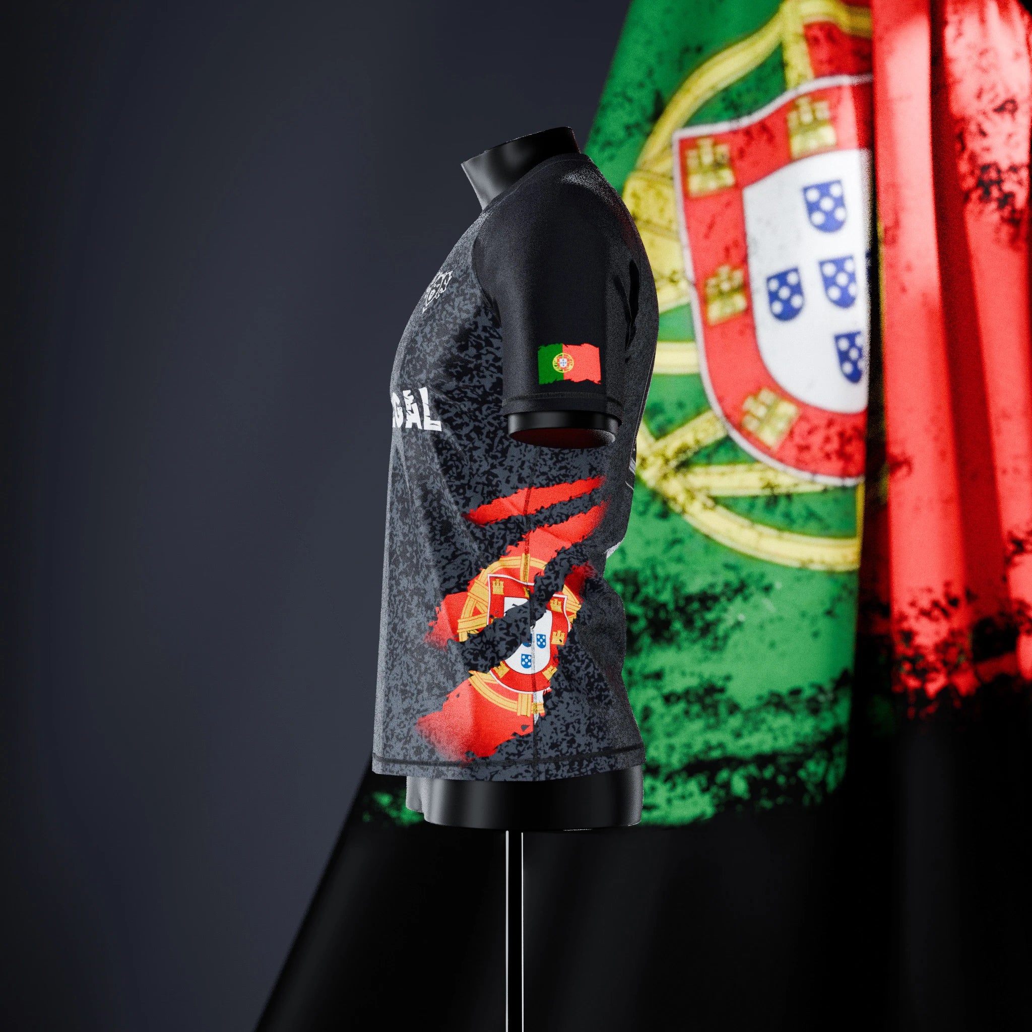 Rashguard à manches courtes - Portugal